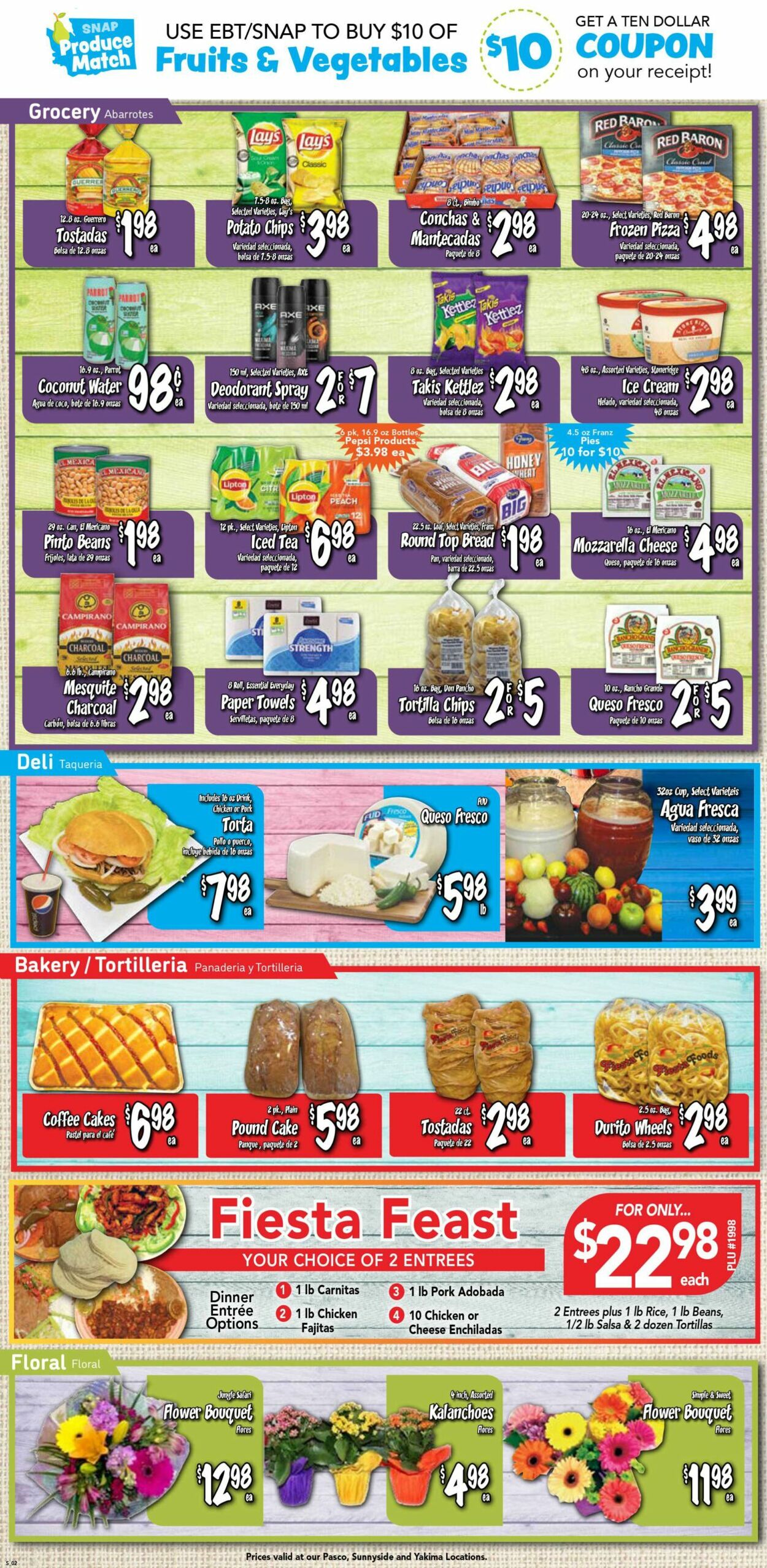 Catalogue Fiesta Foods SuperMarkets from 06/21/2023