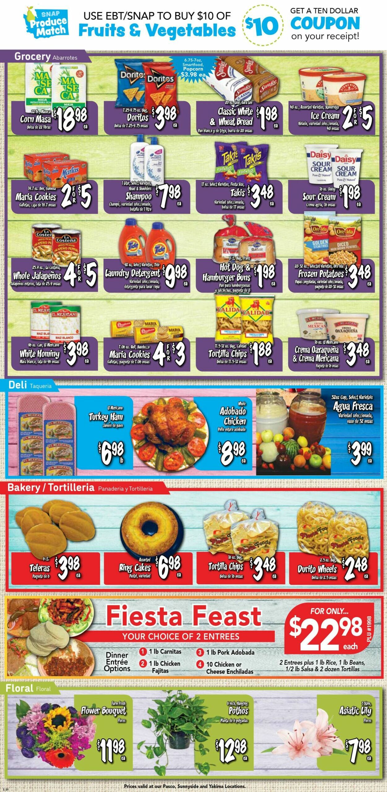 Catalogue Fiesta Foods SuperMarkets from 09/20/2023