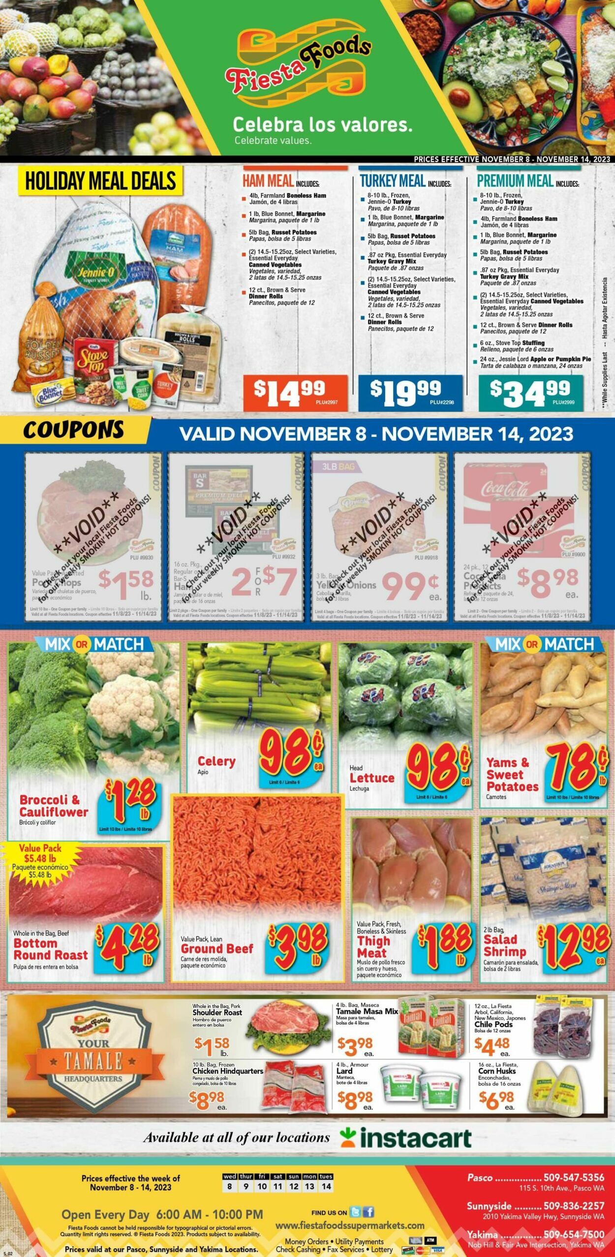 Catalogue Fiesta Foods SuperMarkets from 11/08/2023