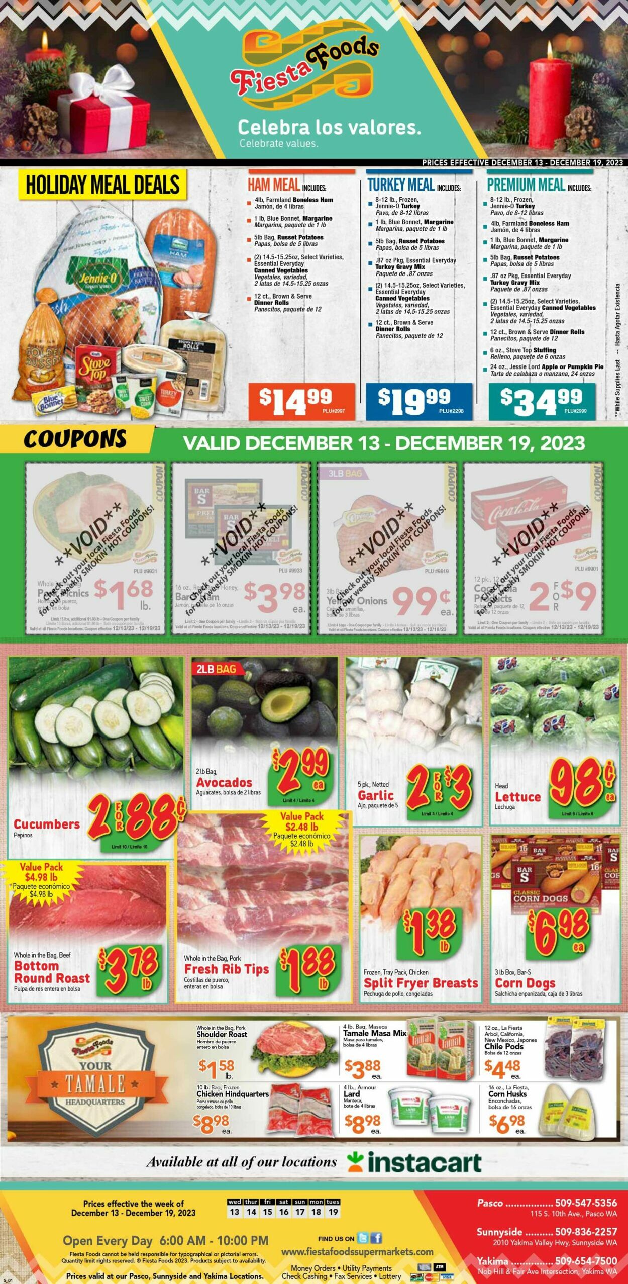 Catalogue Fiesta Foods SuperMarkets from 12/13/2023