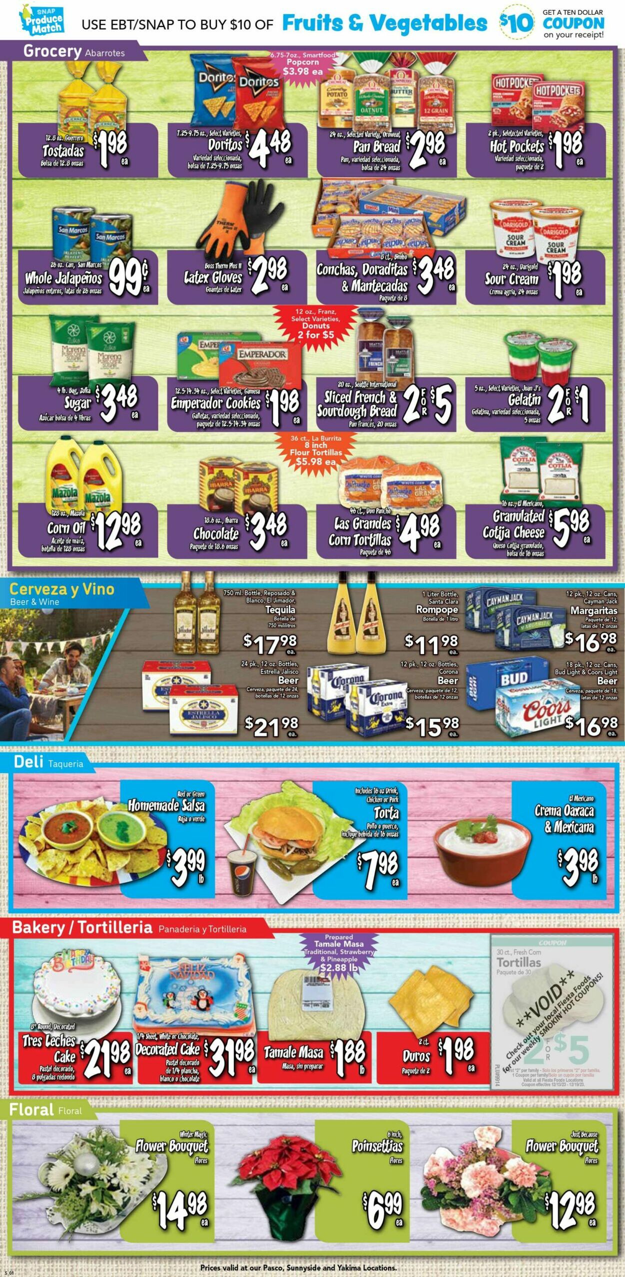 Catalogue Fiesta Foods SuperMarkets from 12/13/2023