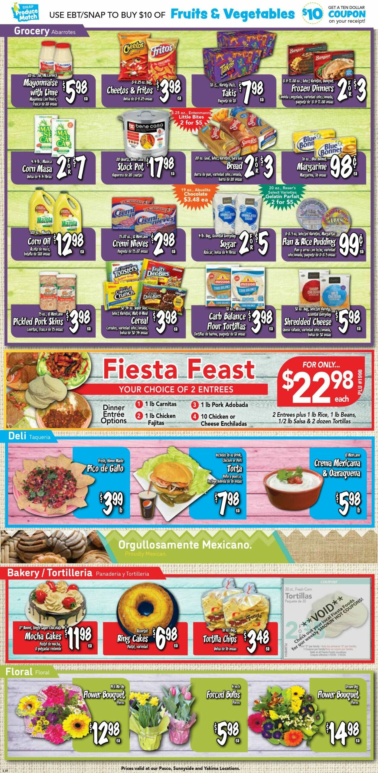 Catalogue Fiesta Foods SuperMarkets from 01/10/2024