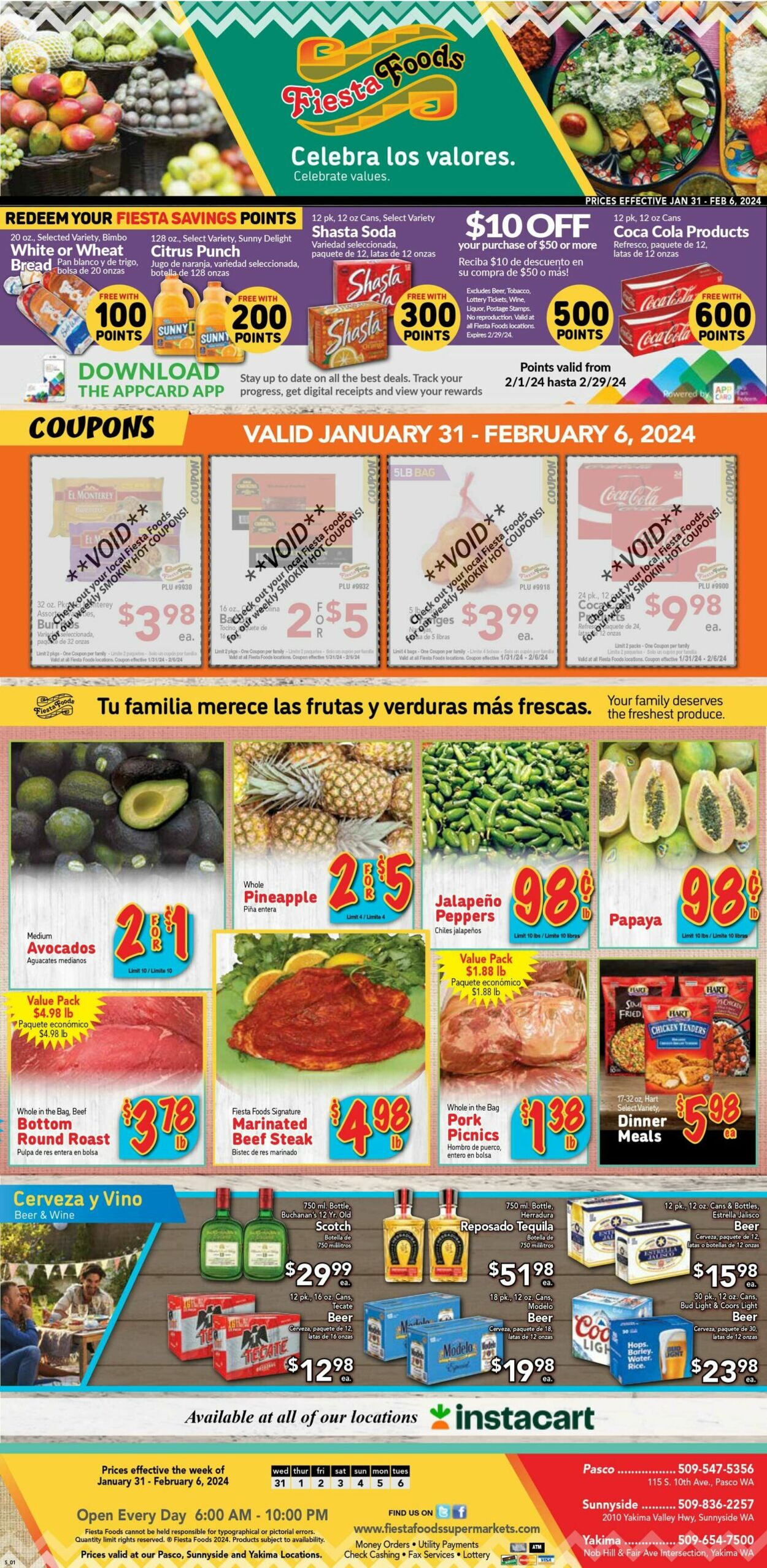 Catalogue Fiesta Foods SuperMarkets from 01/31/2024