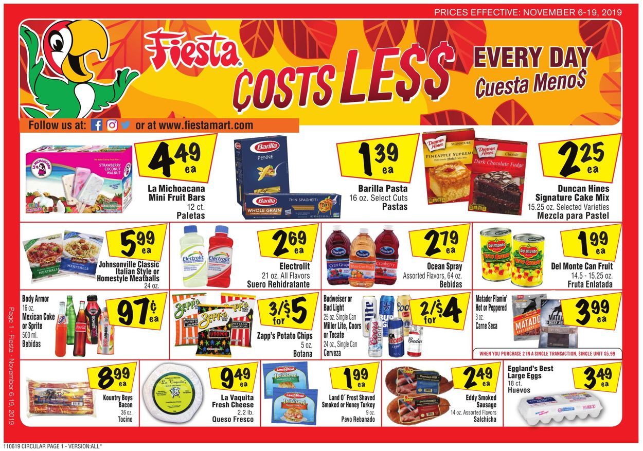 Catalogue Fiesta Mart from 11/06/2019