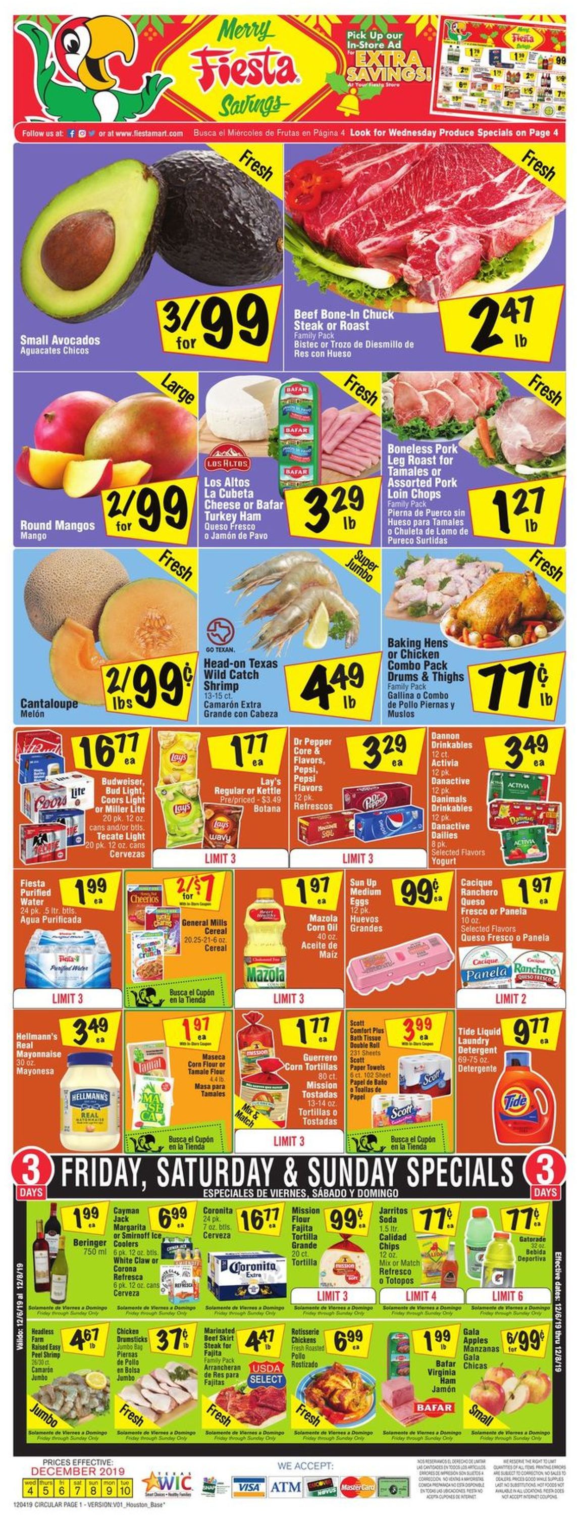 Catalogue Fiesta Mart from 12/04/2019