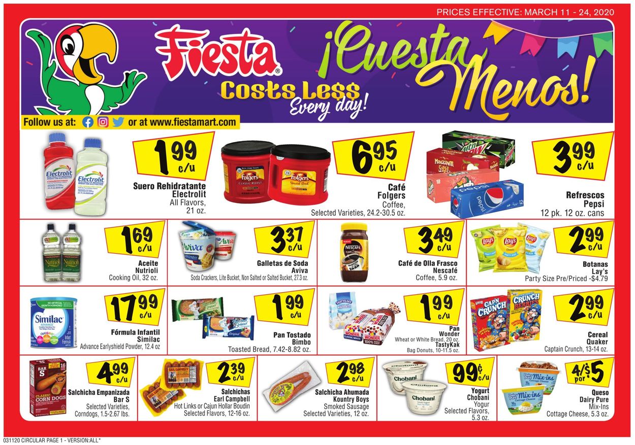 Catalogue Fiesta Mart from 03/11/2020