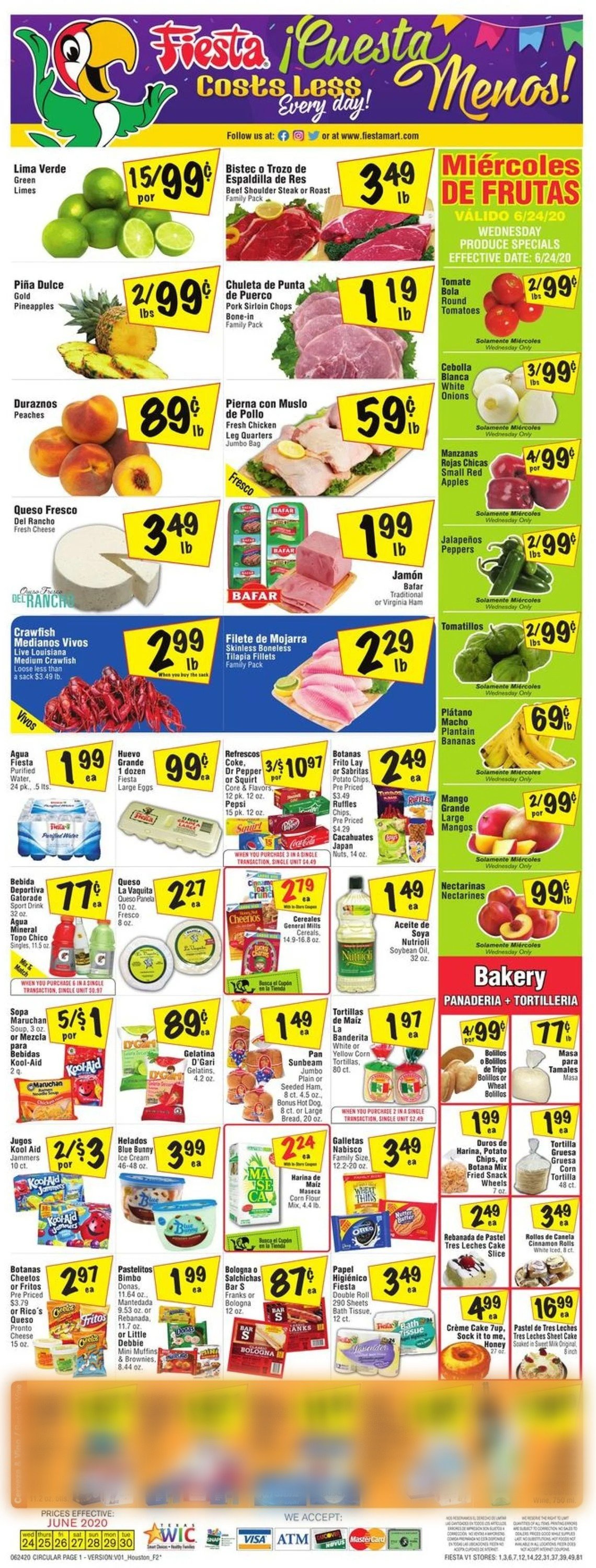 Catalogue Fiesta Mart from 06/24/2020