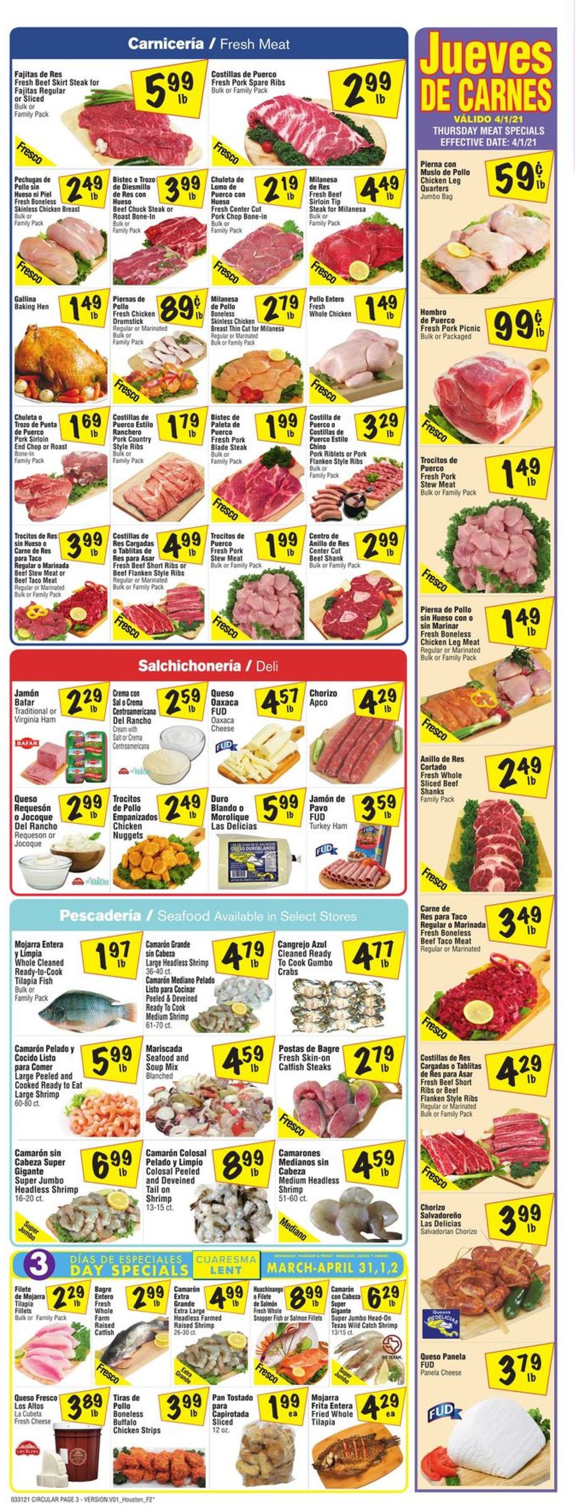 Catalogue Fiesta Mart Easter 2021 ad from 03/31/2021