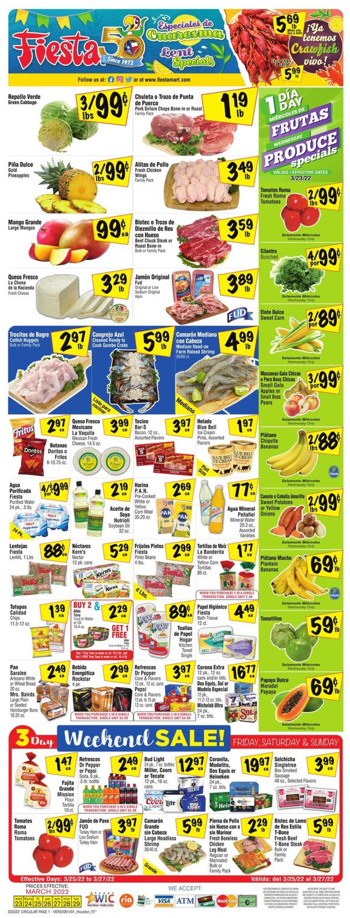 Catalogue Fiesta Mart from 03/23/2022