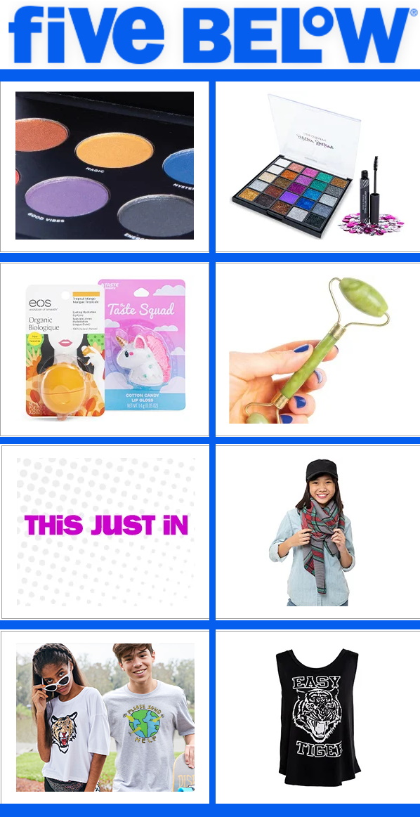 Catalogue Five Below from 09/12/2019