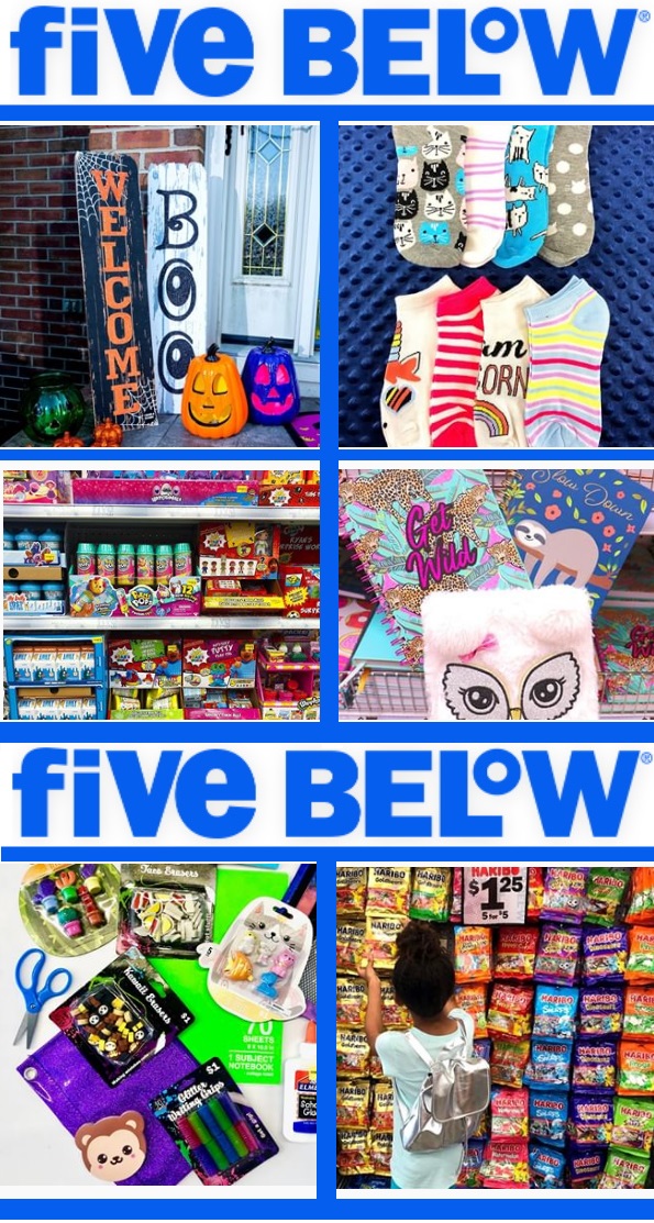 Catalogue Five Below from 09/20/2019