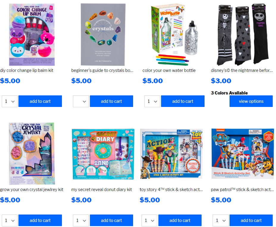 Catalogue Five Below from 10/16/2019