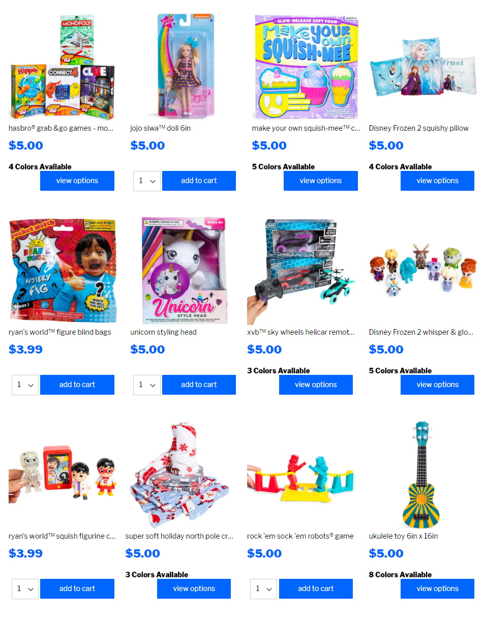 Catalogue Five Below from 11/08/2019