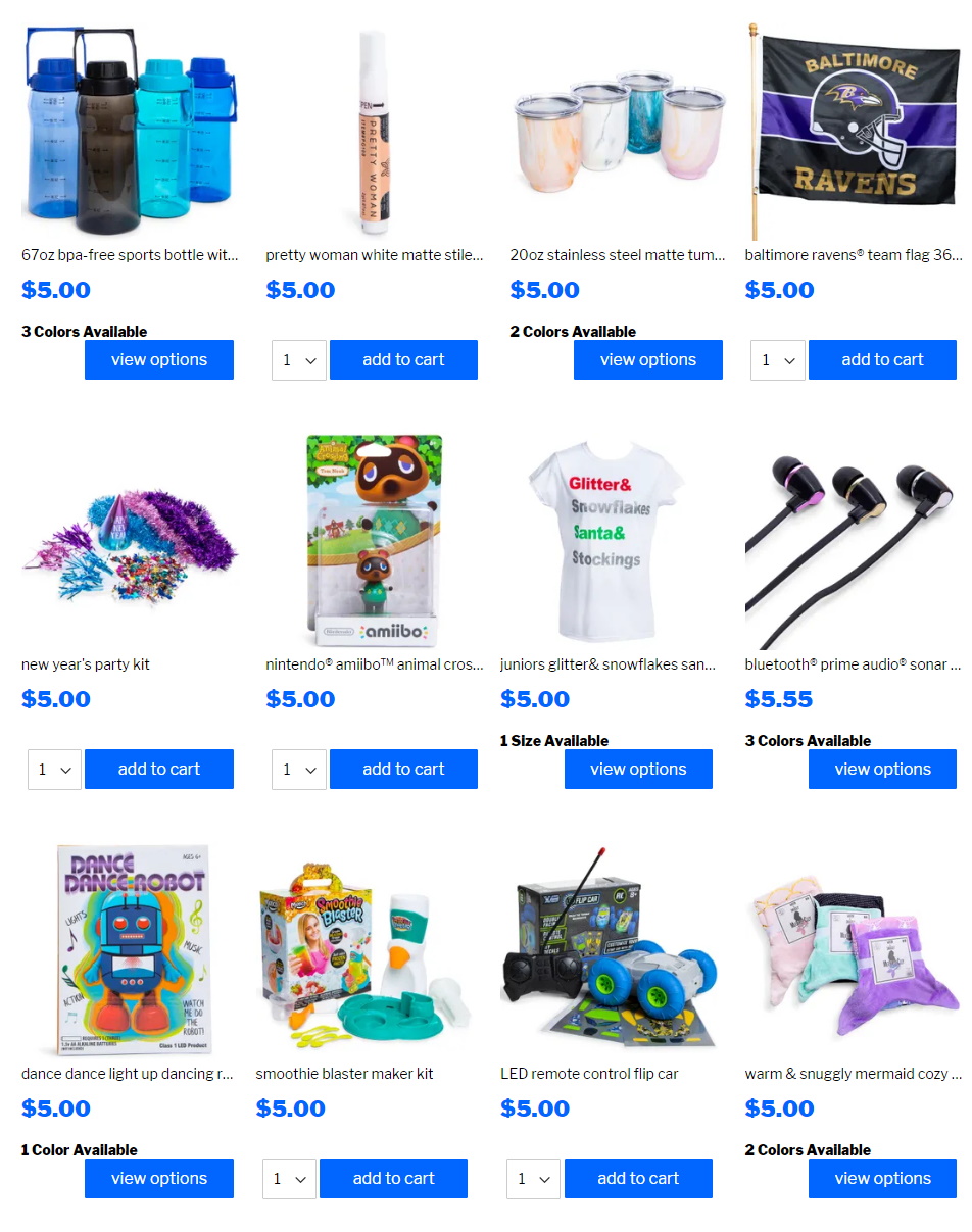 Catalogue Five Below - Holidays Ad 2019 from 12/11/2019