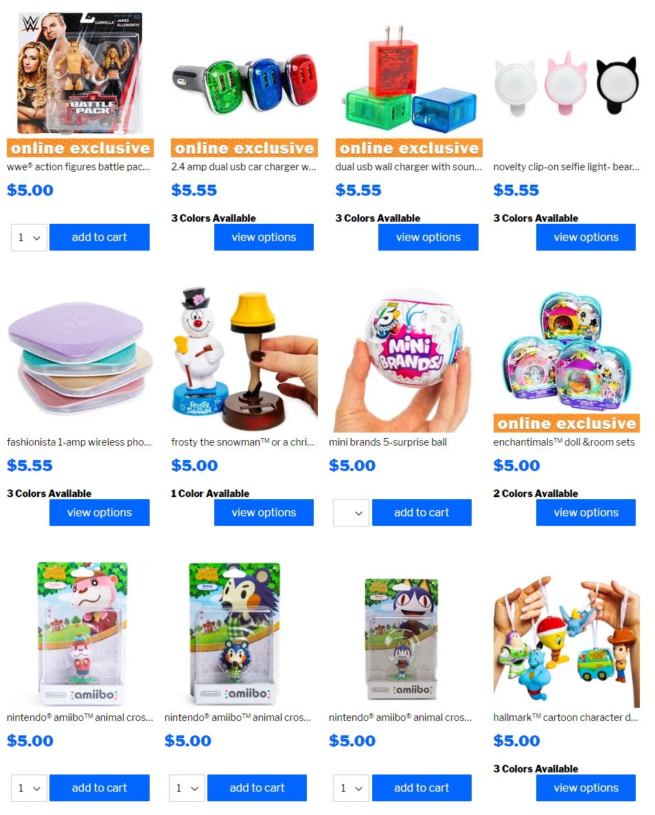 Catalogue Five Below - Holidays Ad 2019 from 12/11/2019