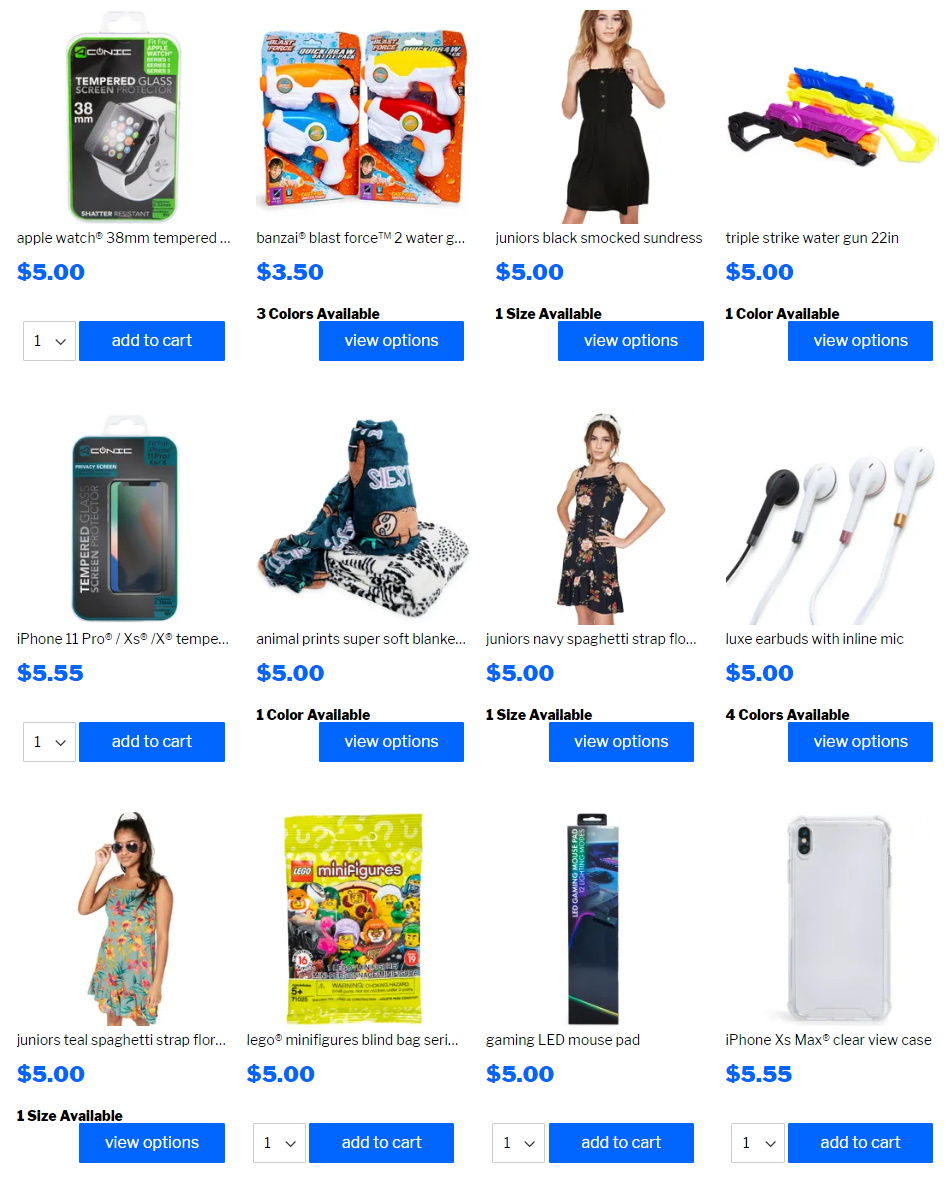 Catalogue Five Below from 07/15/2020