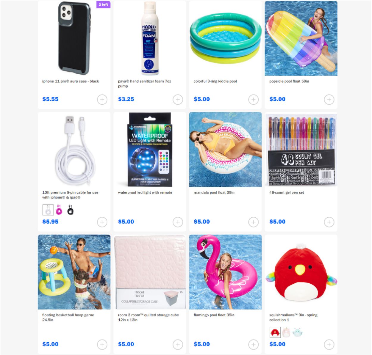 Catalogue Five Below from 08/12/2020