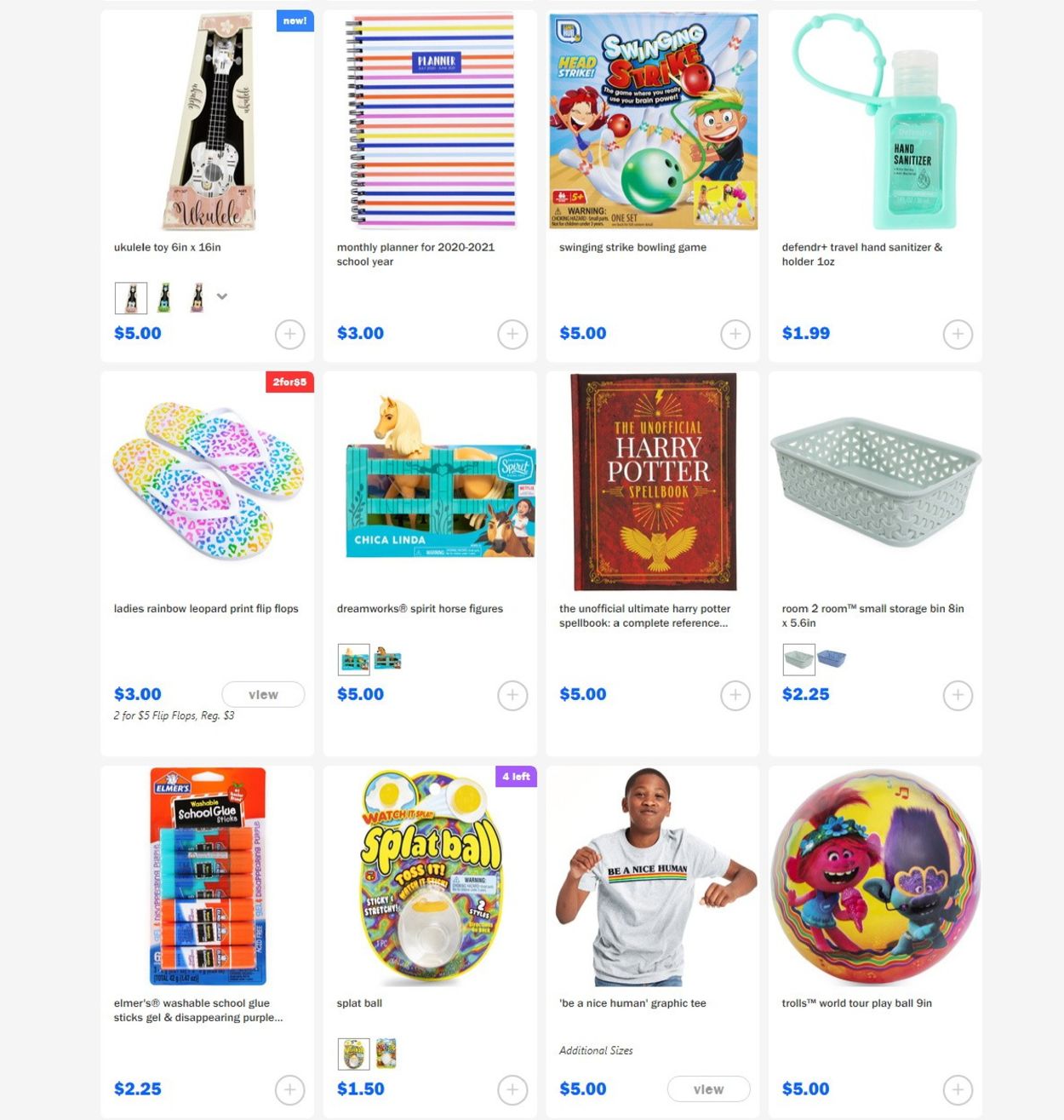 Catalogue Five Below from 09/02/2020