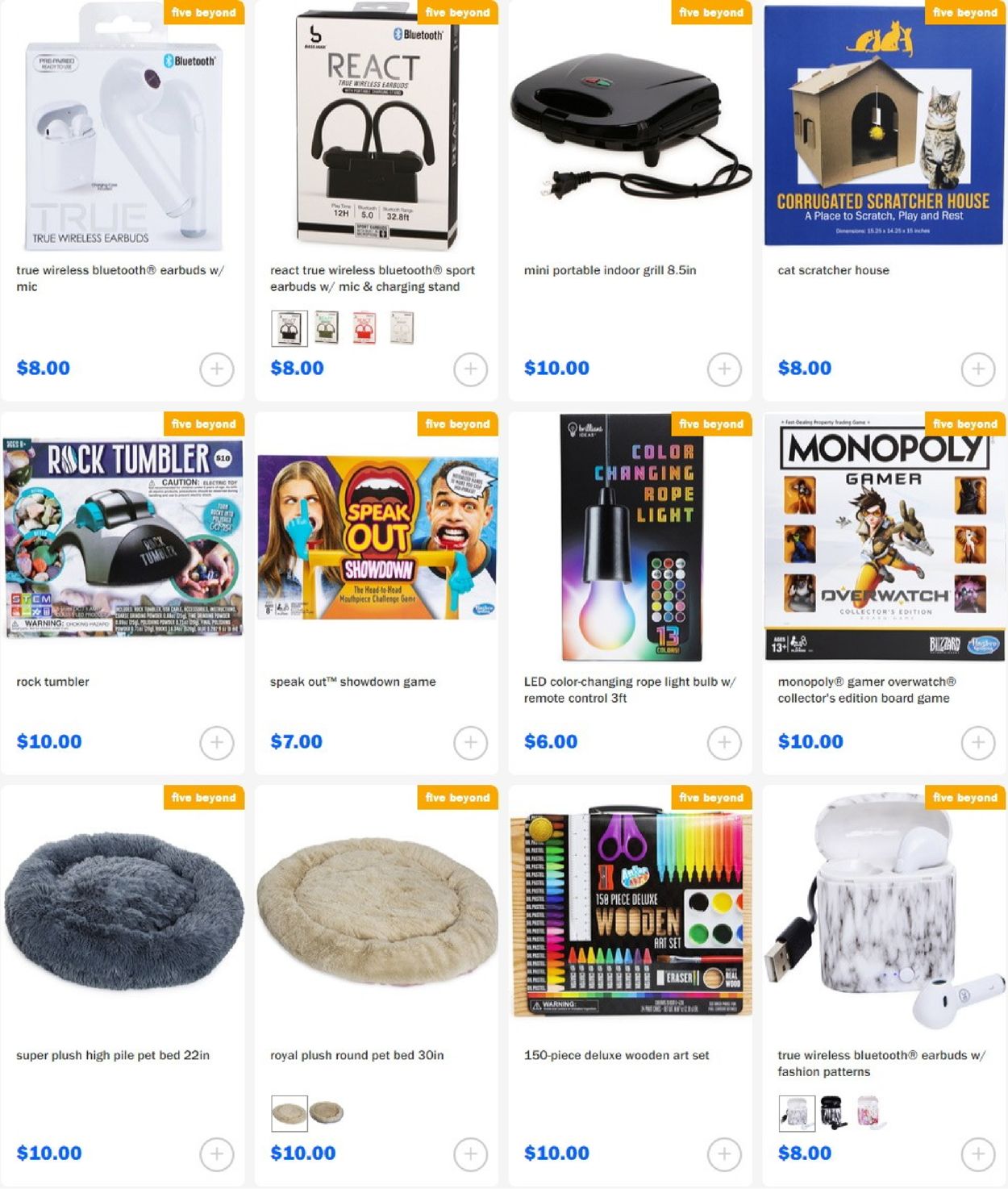 Catalogue Five Below from 09/02/2020
