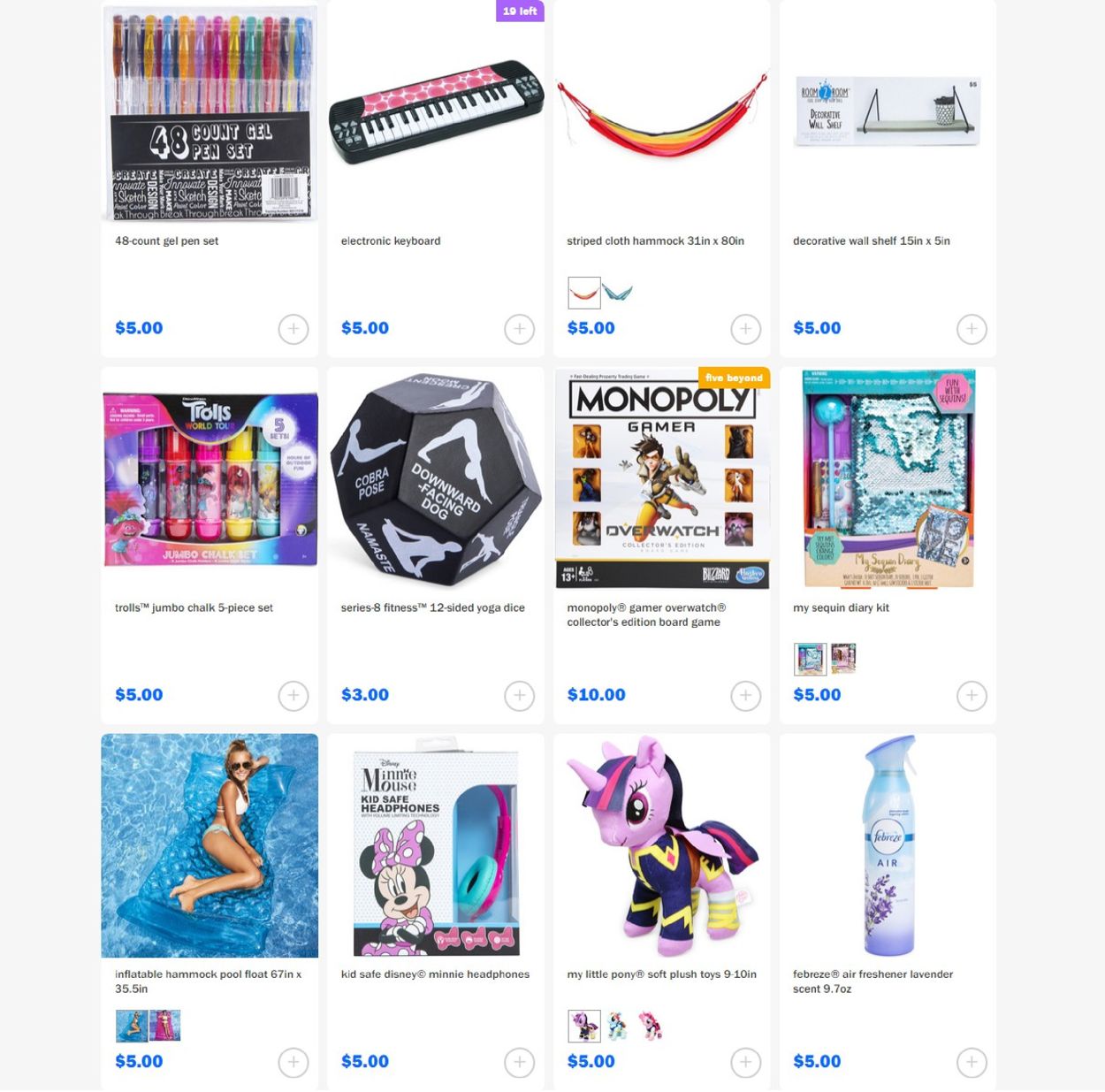 Catalogue Five Below from 09/09/2020