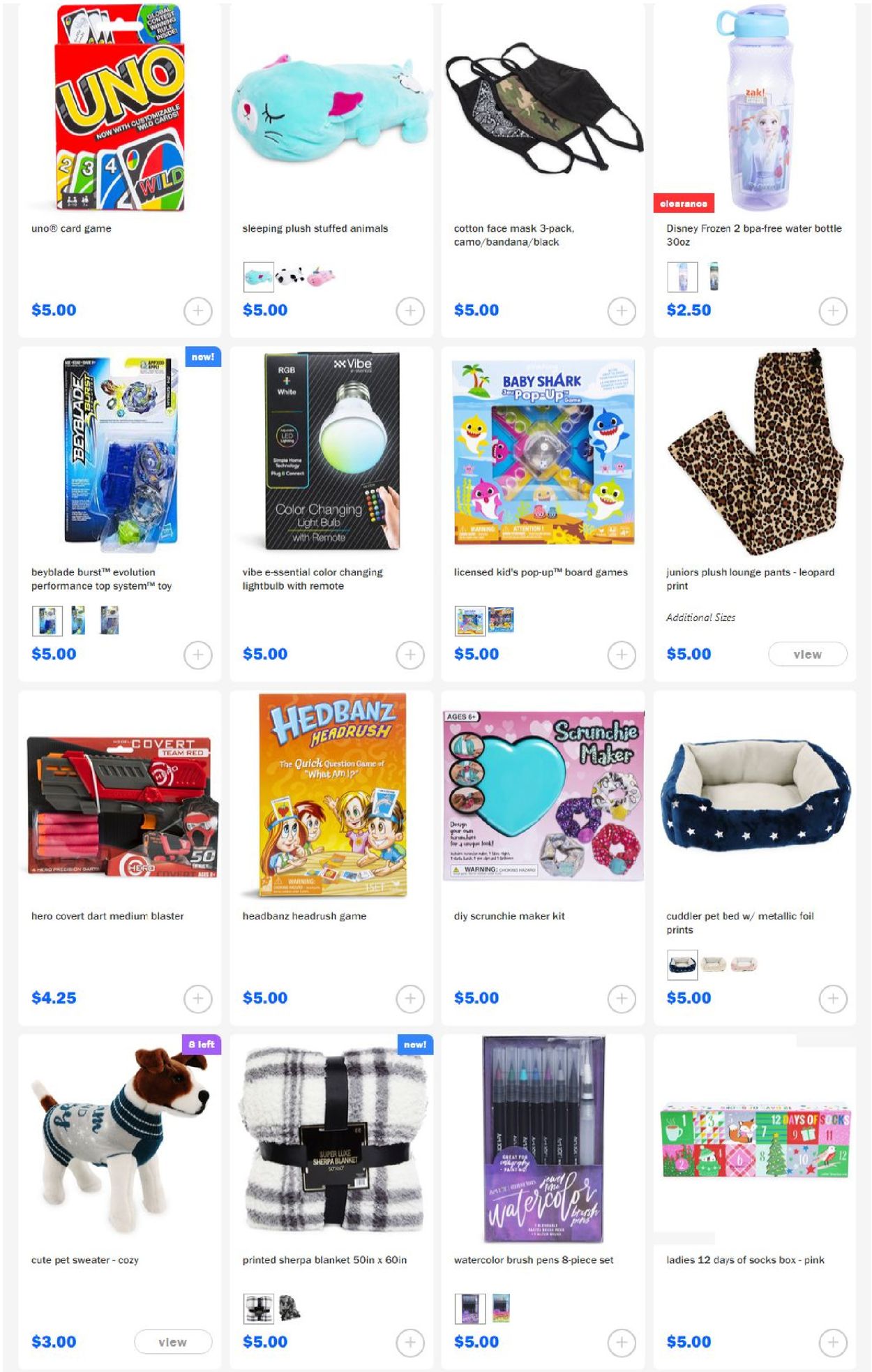 Catalogue Five Below from 10/14/2020