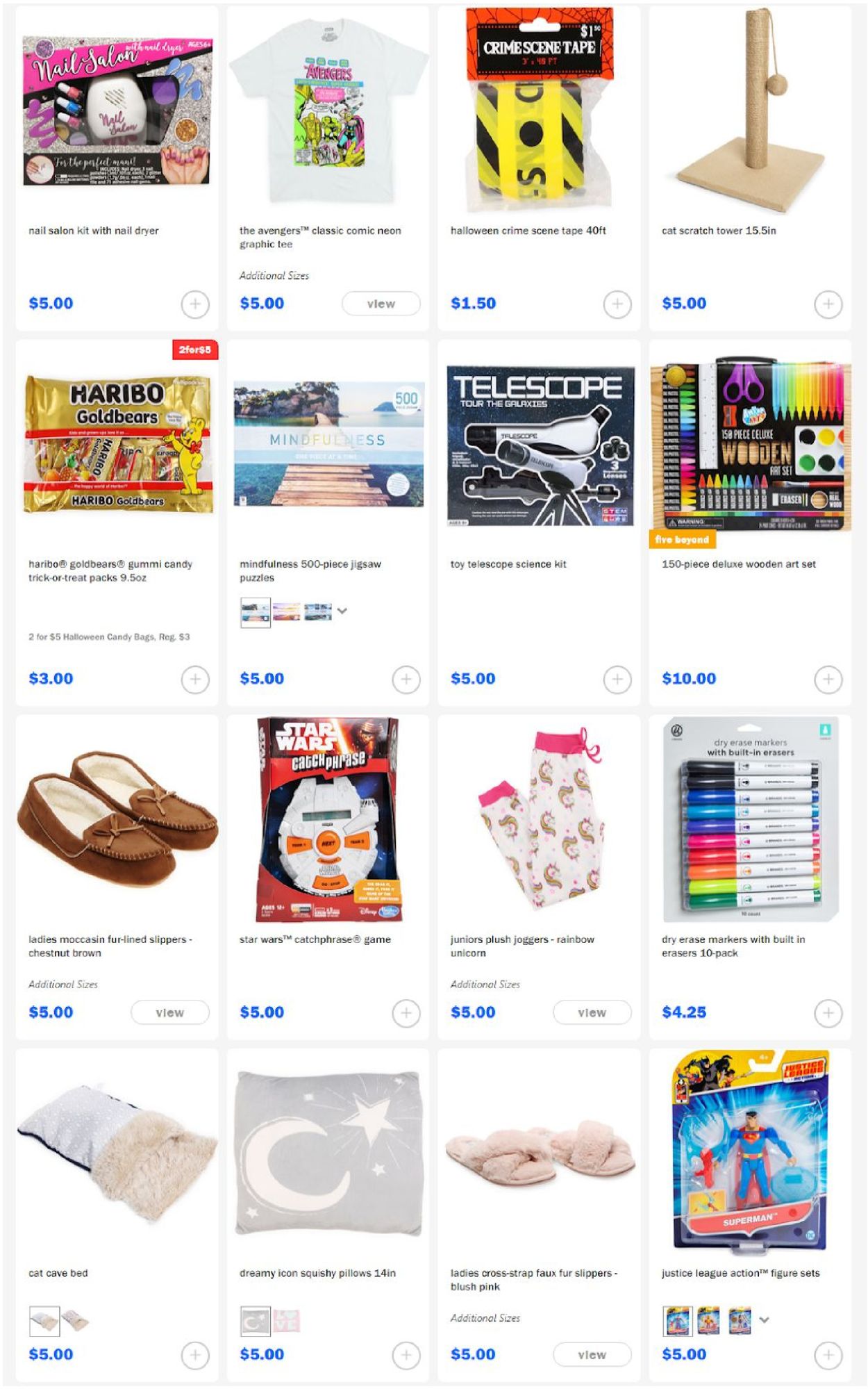 Catalogue Five Below from 10/14/2020