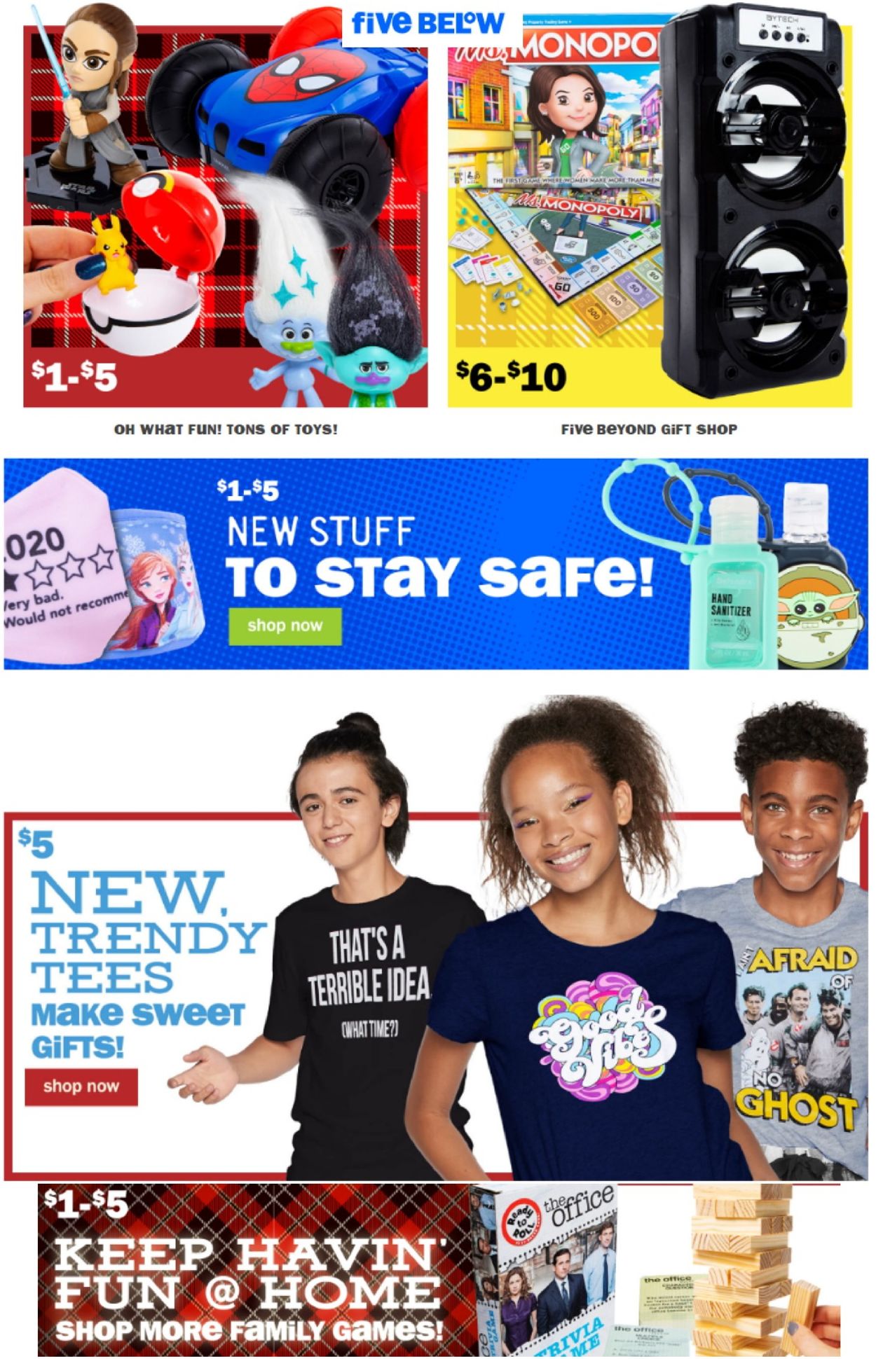 Five Below Current weekly ad 11/04 - 11/10/2020 - frequent-ads.com