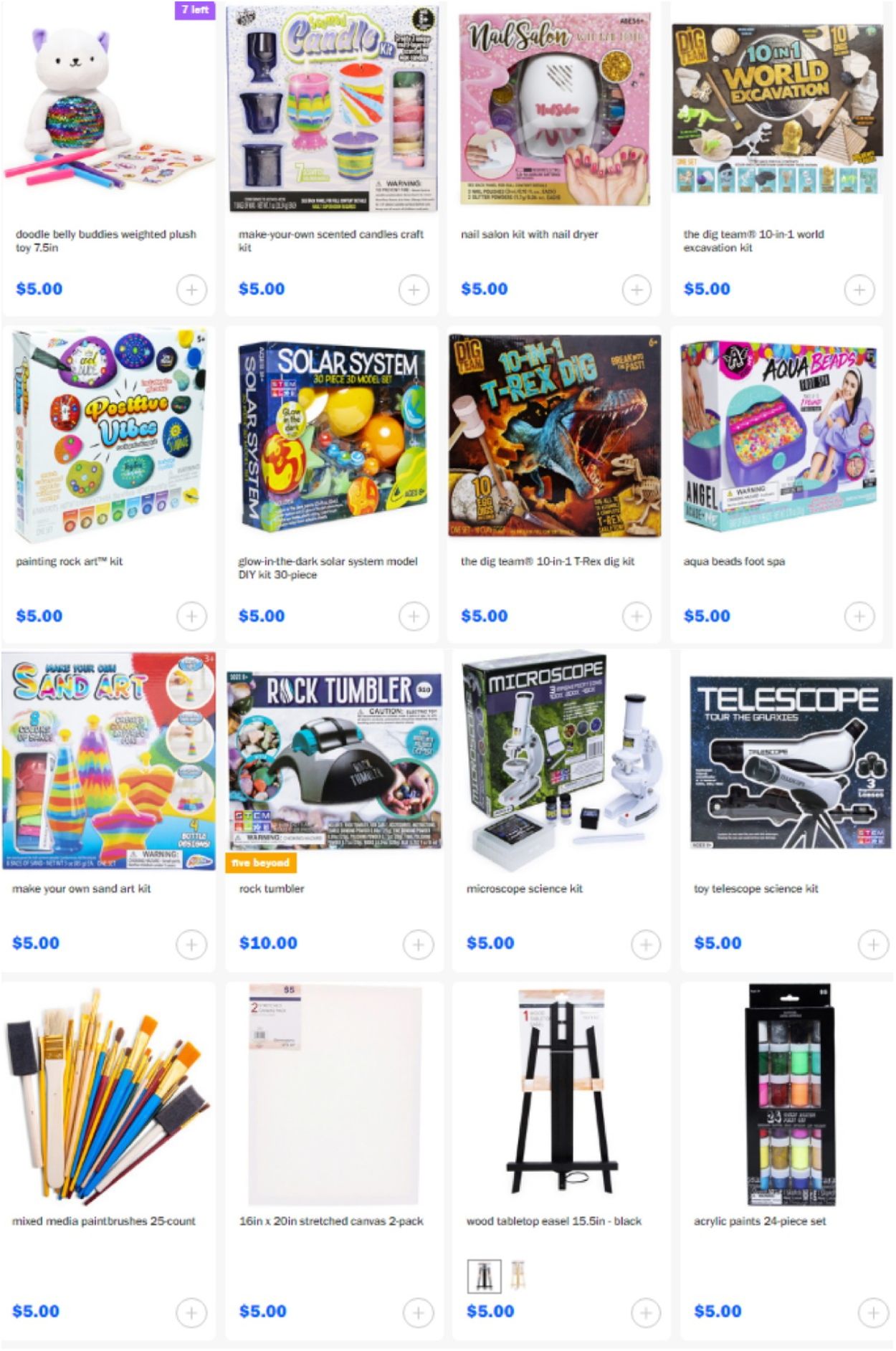 Catalogue Five Below from 11/04/2020