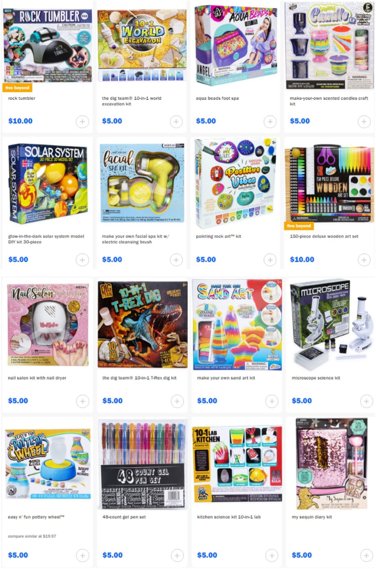 Catalogue Five Below Black Friday 2020 from 11/25/2020
