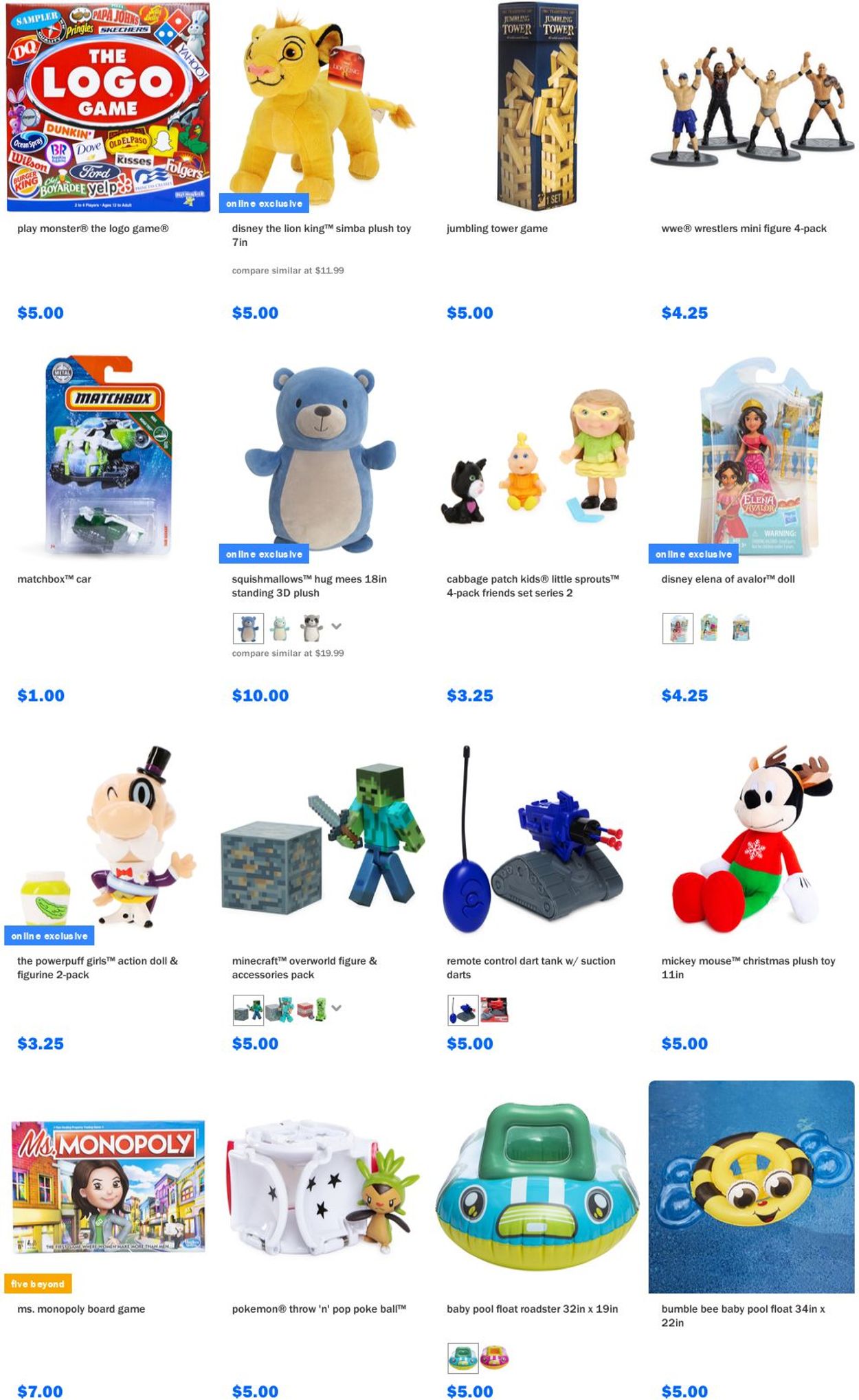 Catalogue Five Below from 12/16/2020