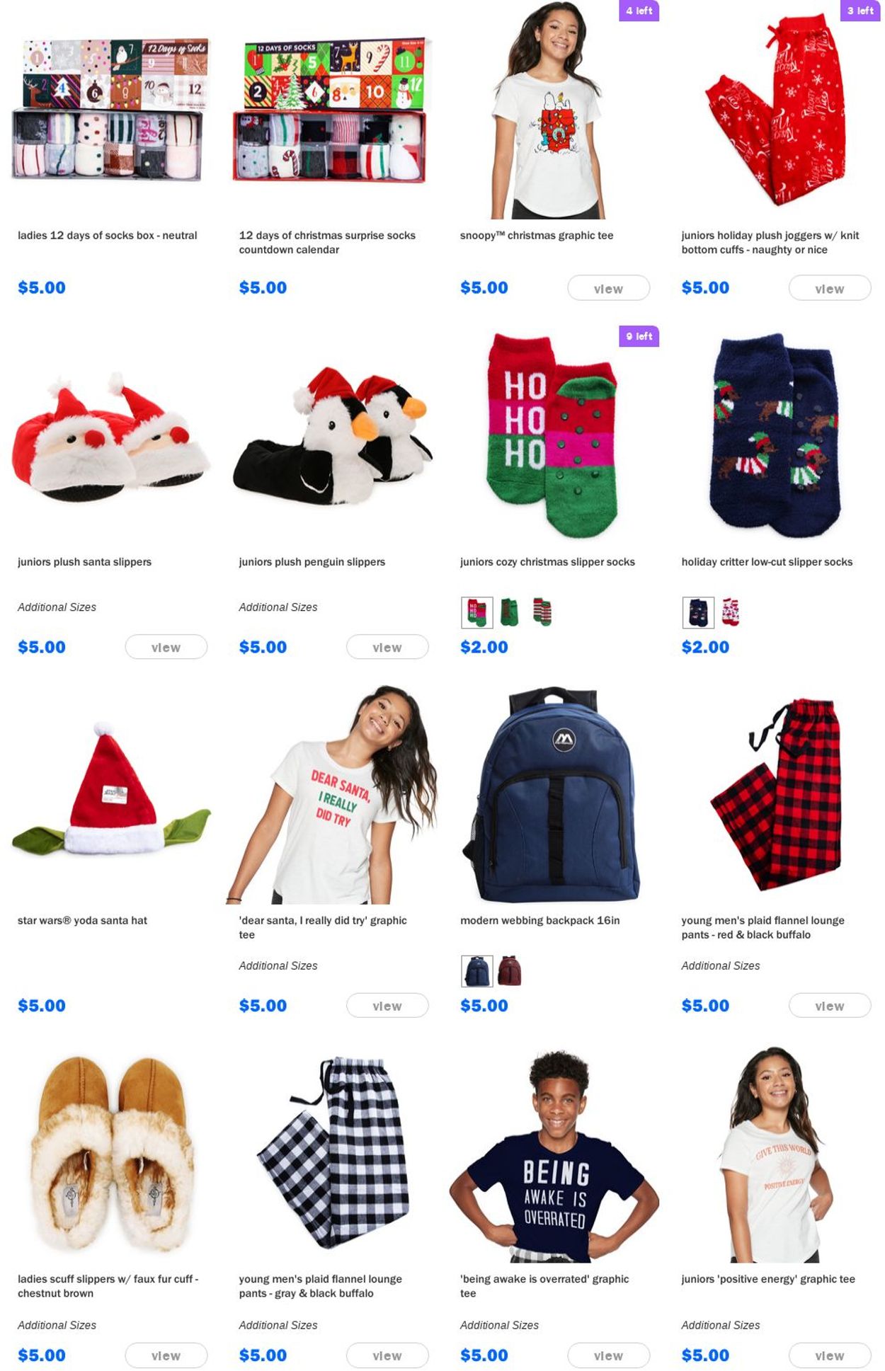 Catalogue Five Below Christmas Ad 2020 from 12/23/2020