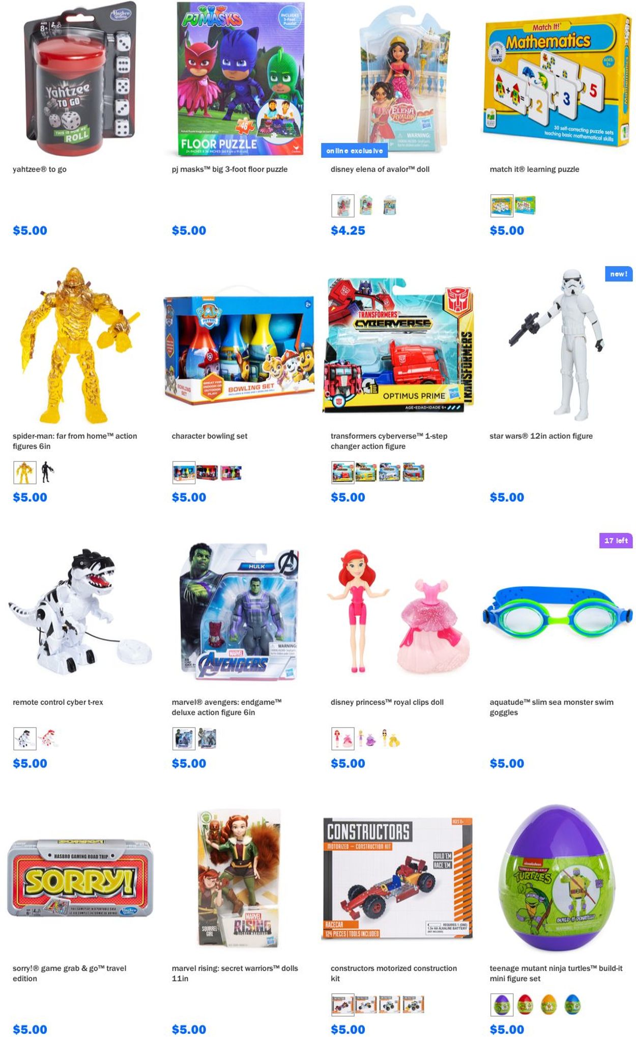 Catalogue Five Below from 01/06/2021