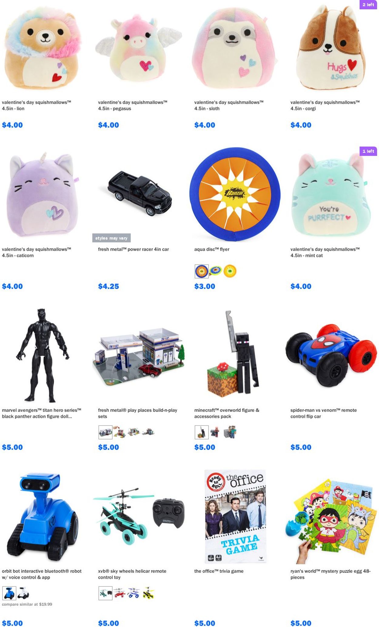 Catalogue Five Below from 01/27/2021