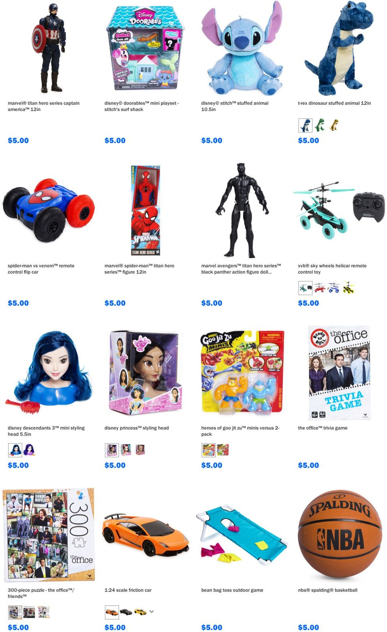 Catalogue Five Below from 02/03/2021