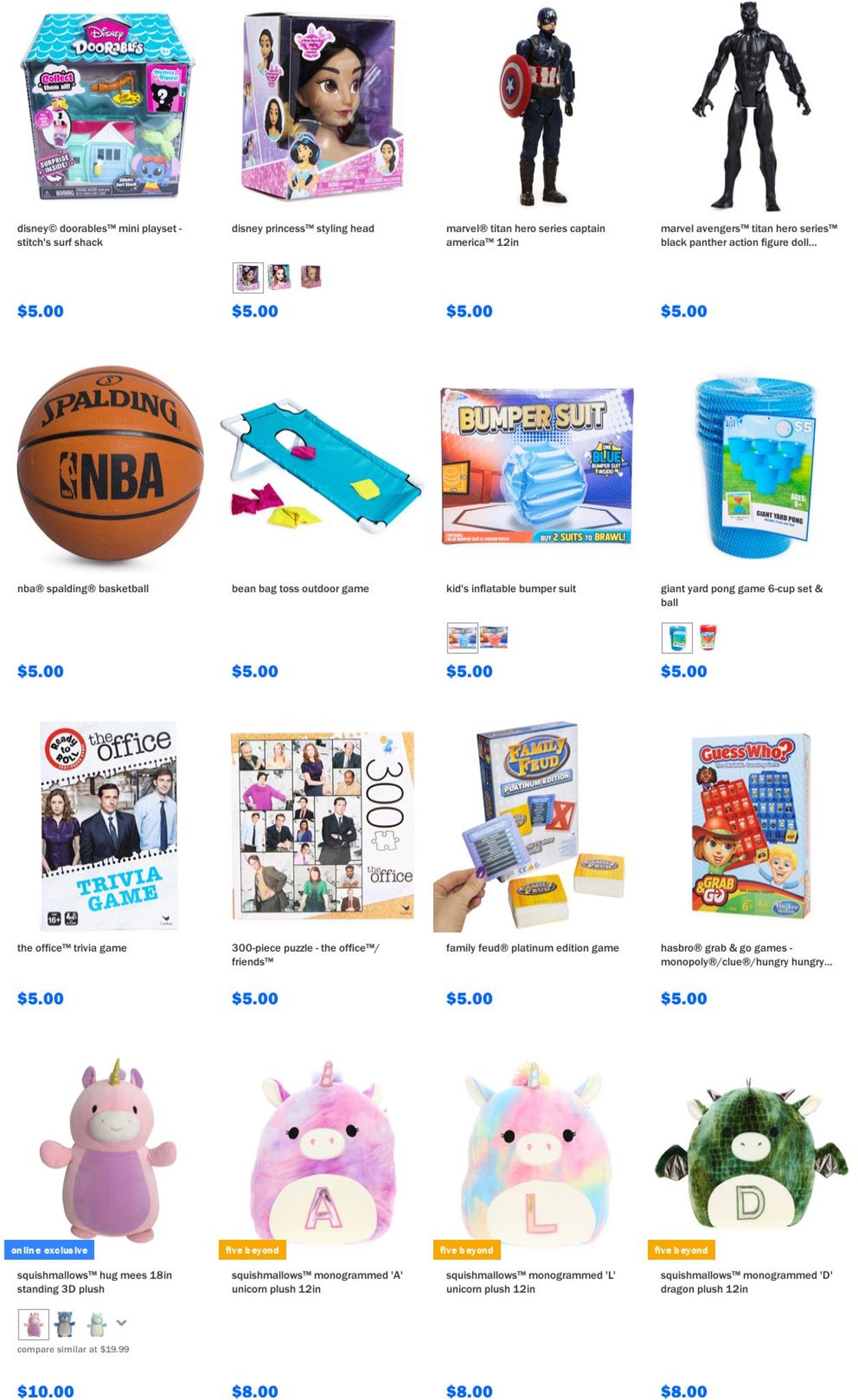 Catalogue Five Below from 02/10/2021