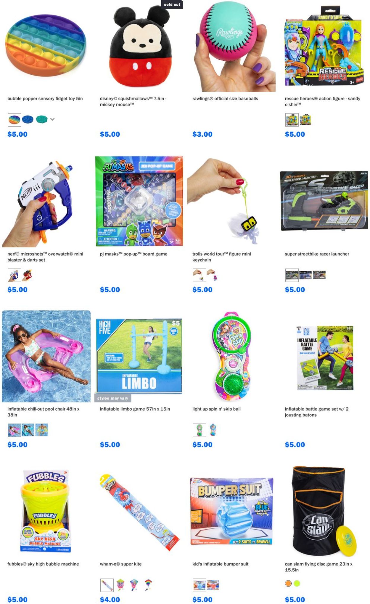 Catalogue Five Below - Easter 2021 Ad from 03/31/2021