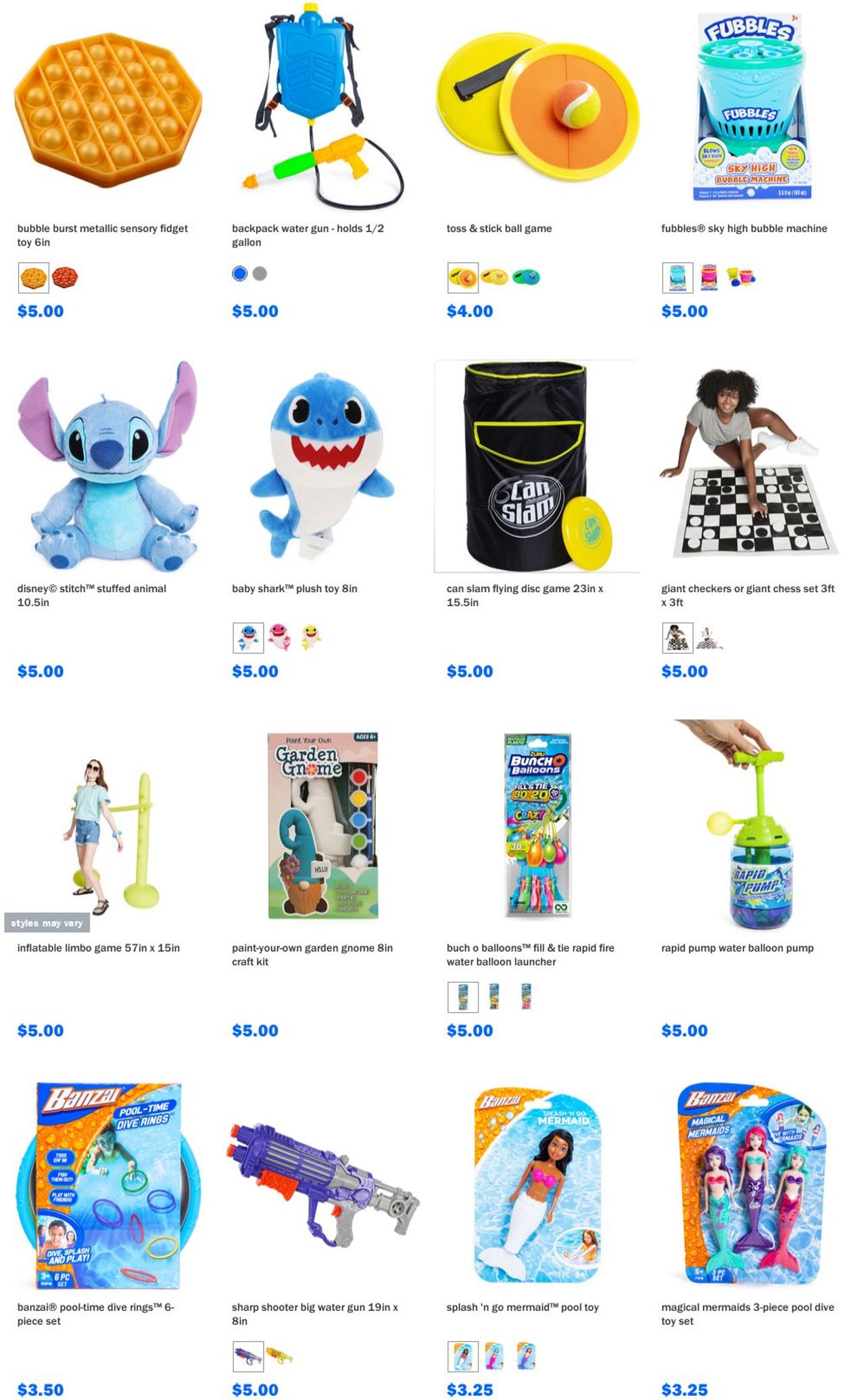 Catalogue Five Below from 06/23/2021