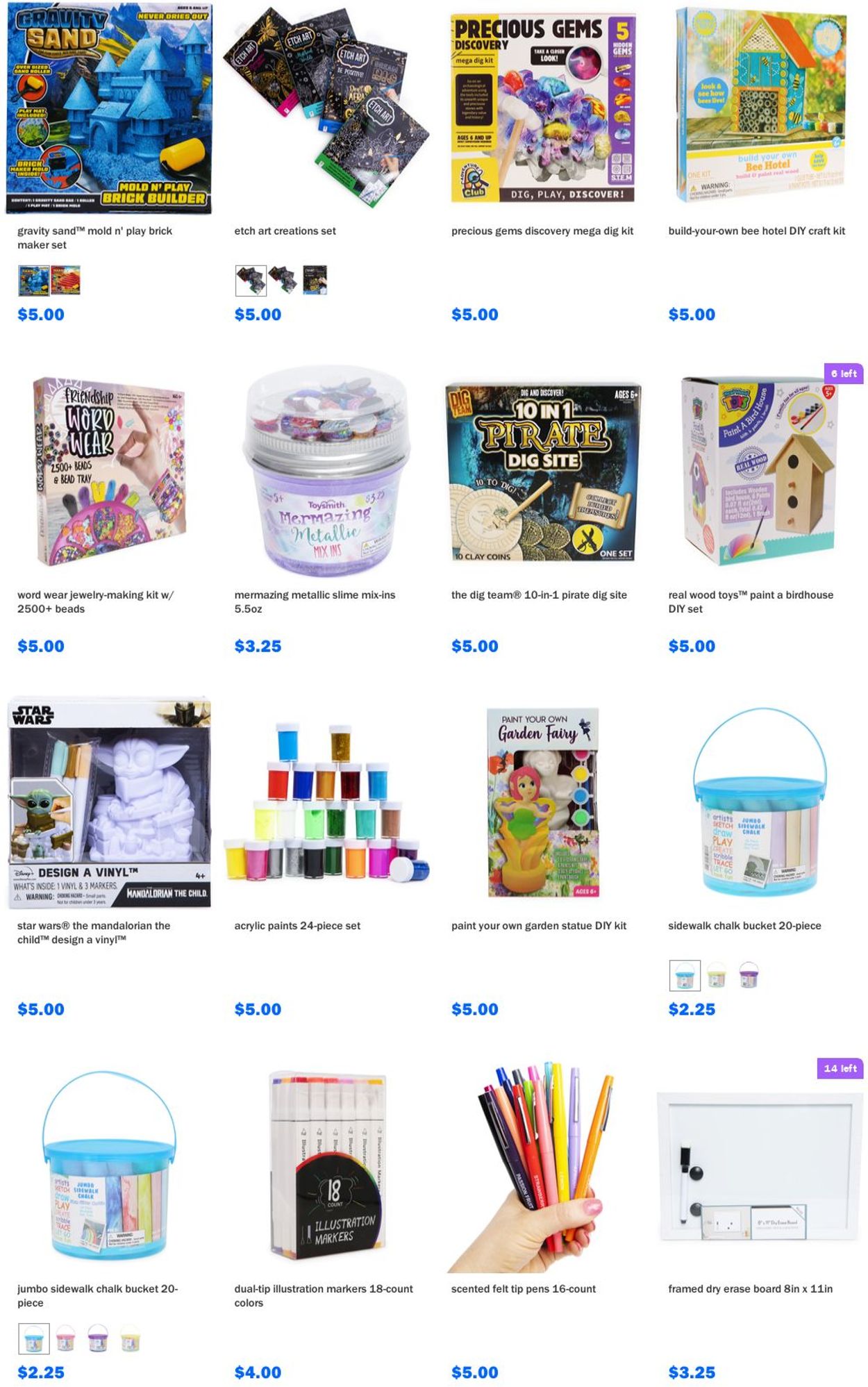 Catalogue Five Below from 07/28/2021