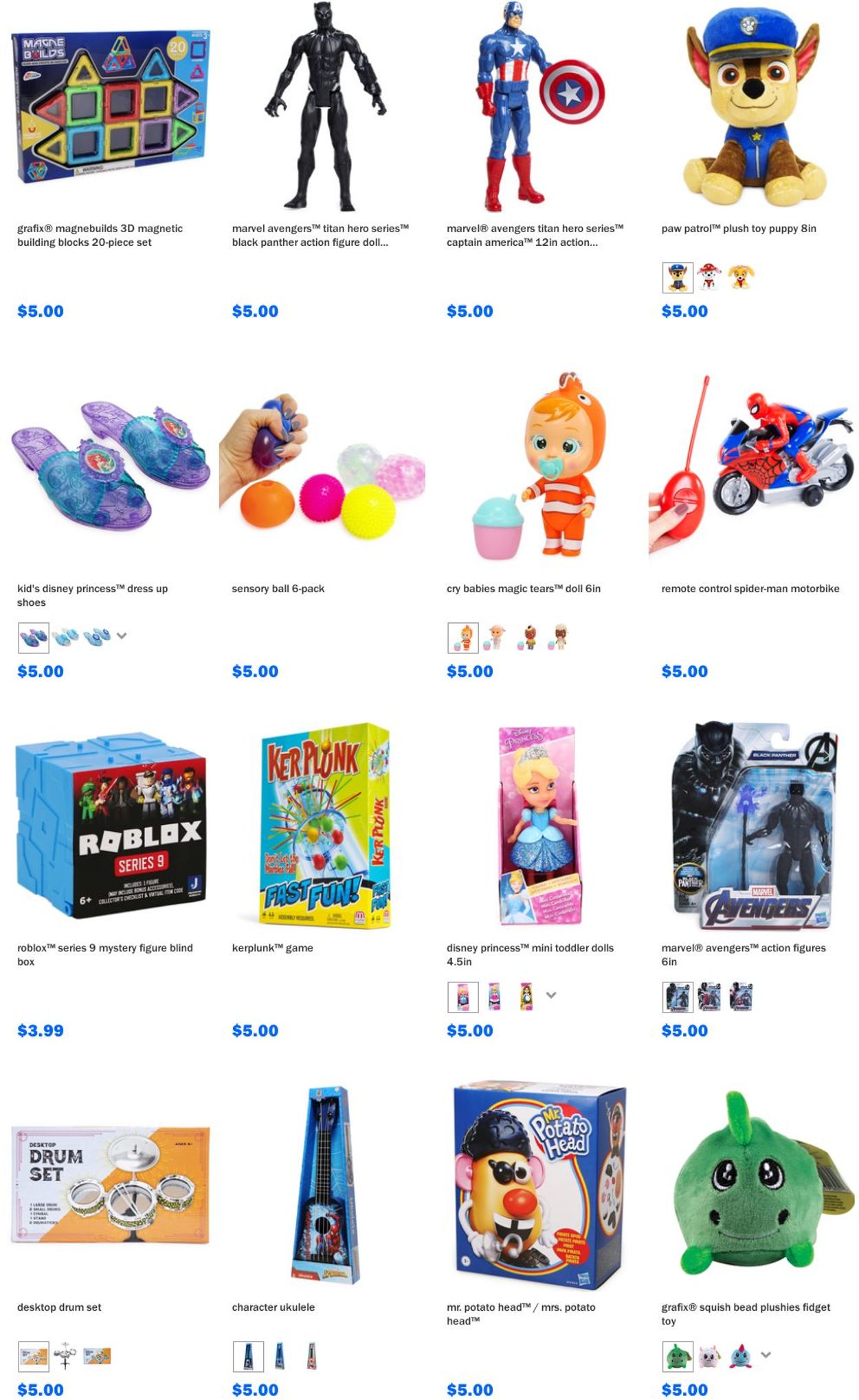 Catalogue Five Below from 10/15/2021