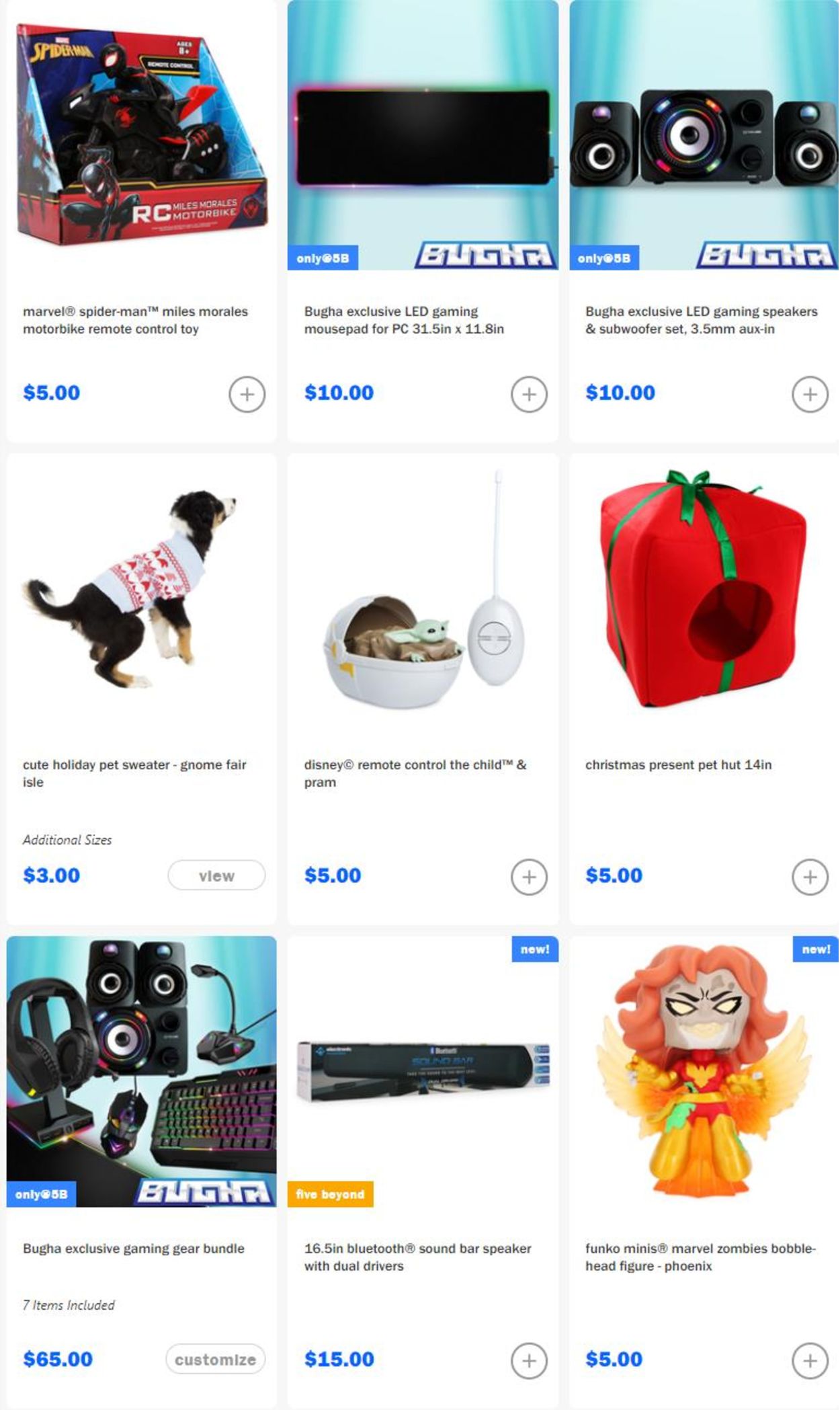 Catalogue Five Below BLACK FRIDAY 2021 from 11/26/2021