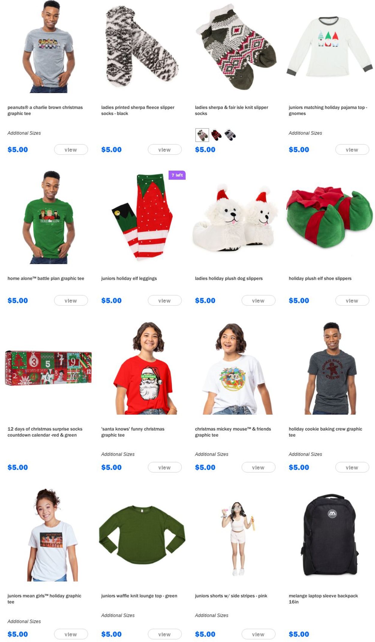 Catalogue Five Below CHRISTMAS 2021 from 12/15/2021