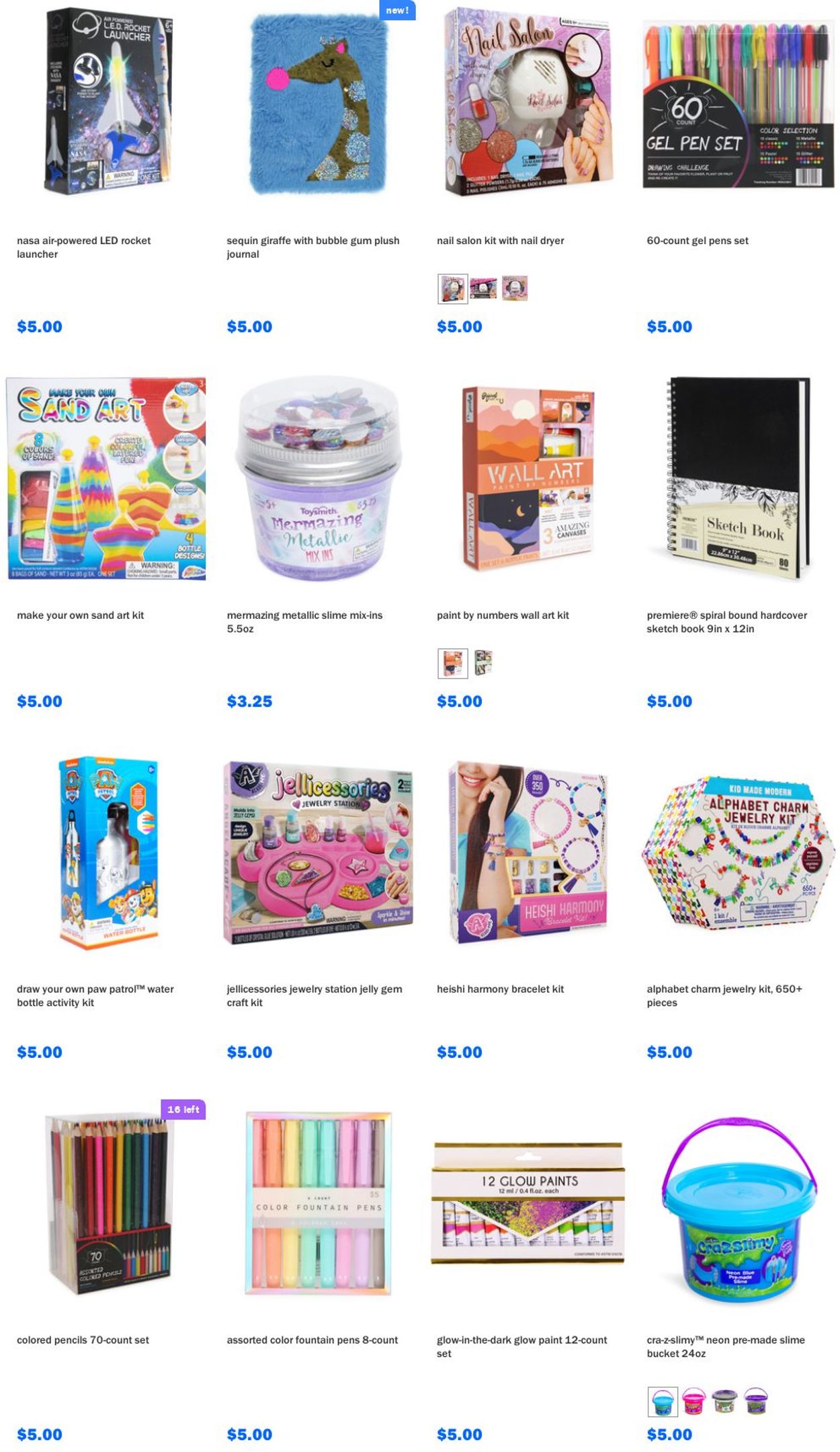 Catalogue Five Below from 01/26/2022