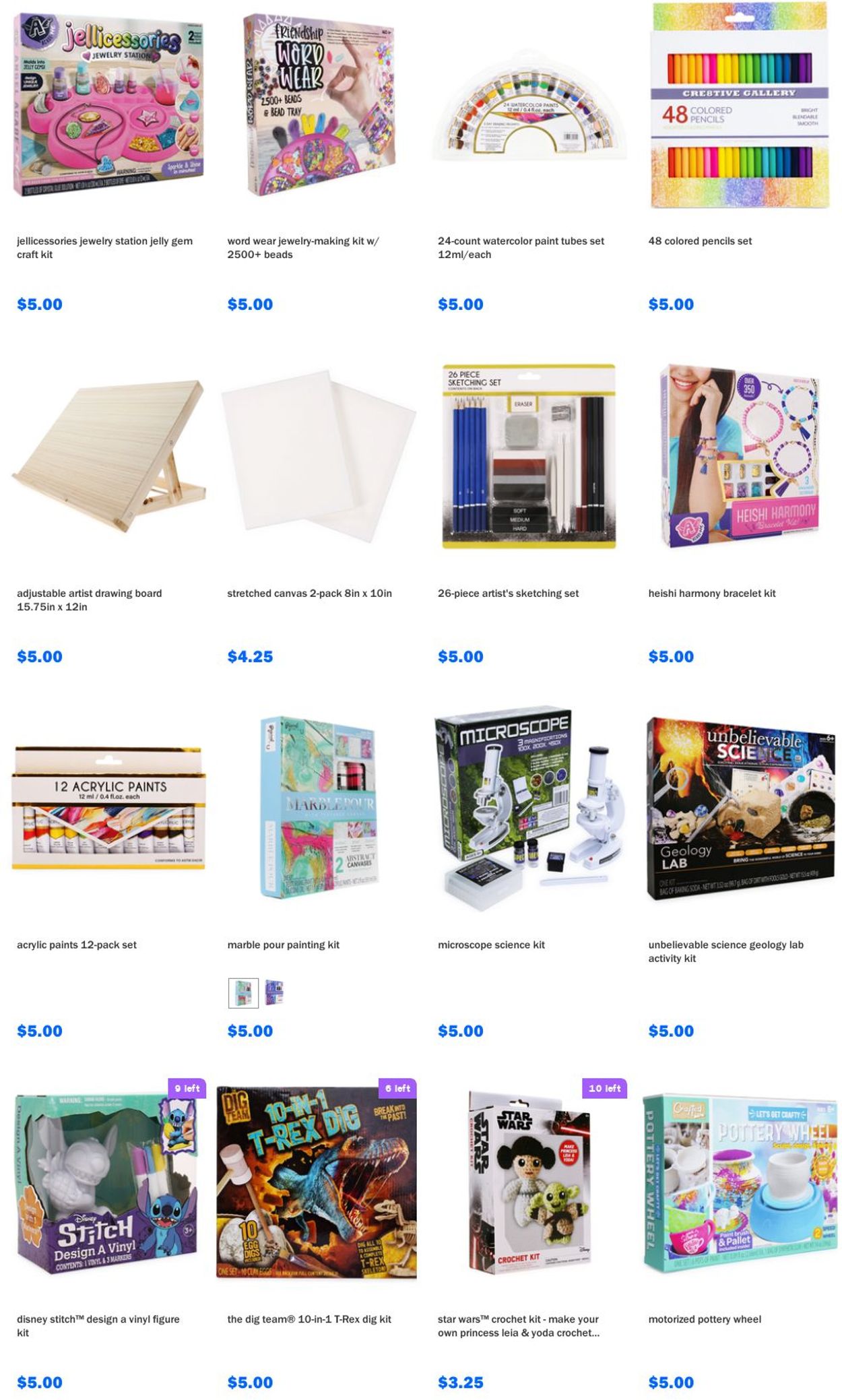 Catalogue Five Below from 03/16/2022