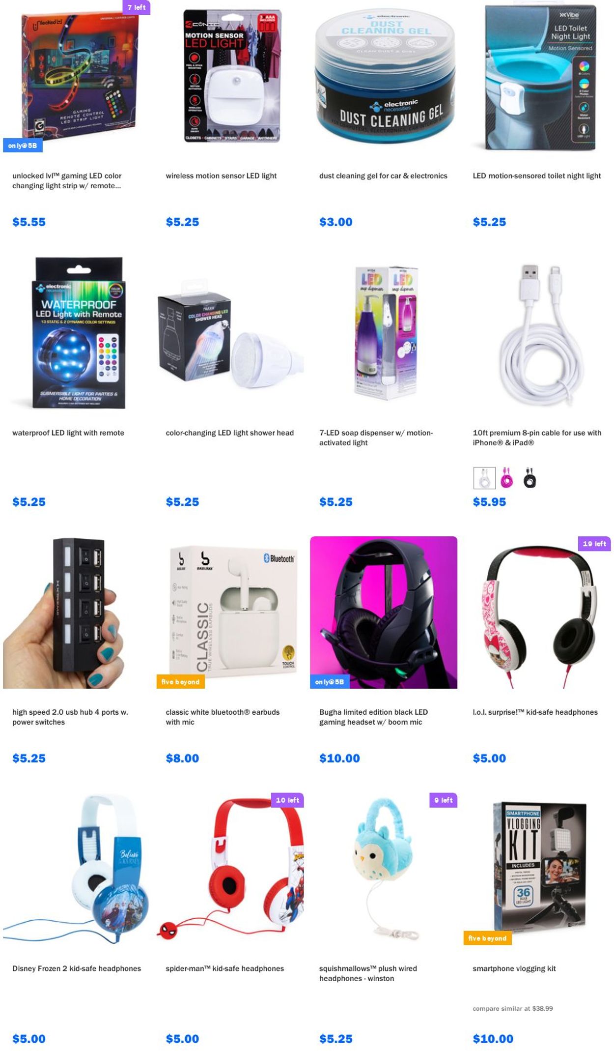 Catalogue Five Below EASTER AD 2022 from 04/13/2022