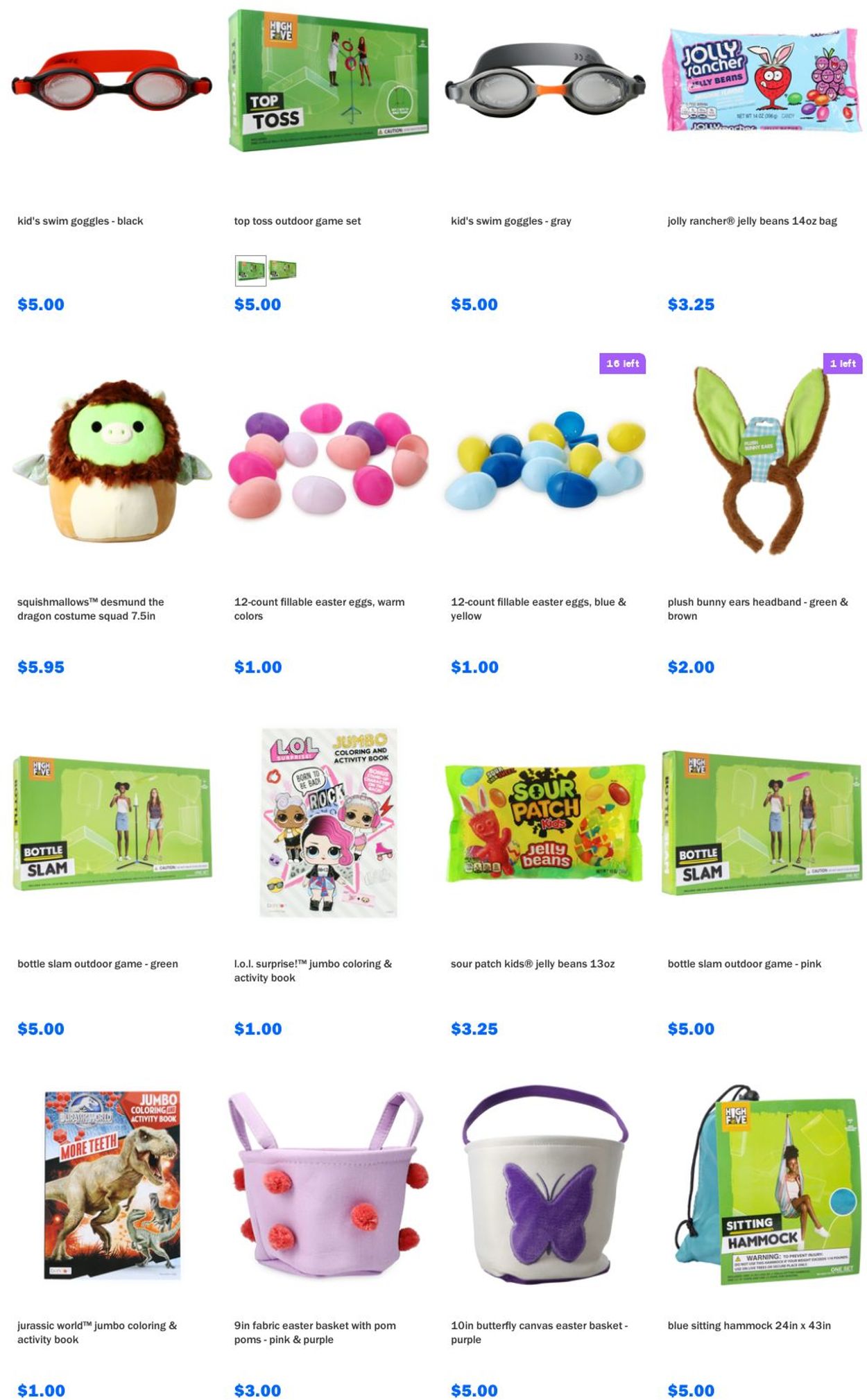 Catalogue Five Below EASTER AD 2022 from 04/13/2022