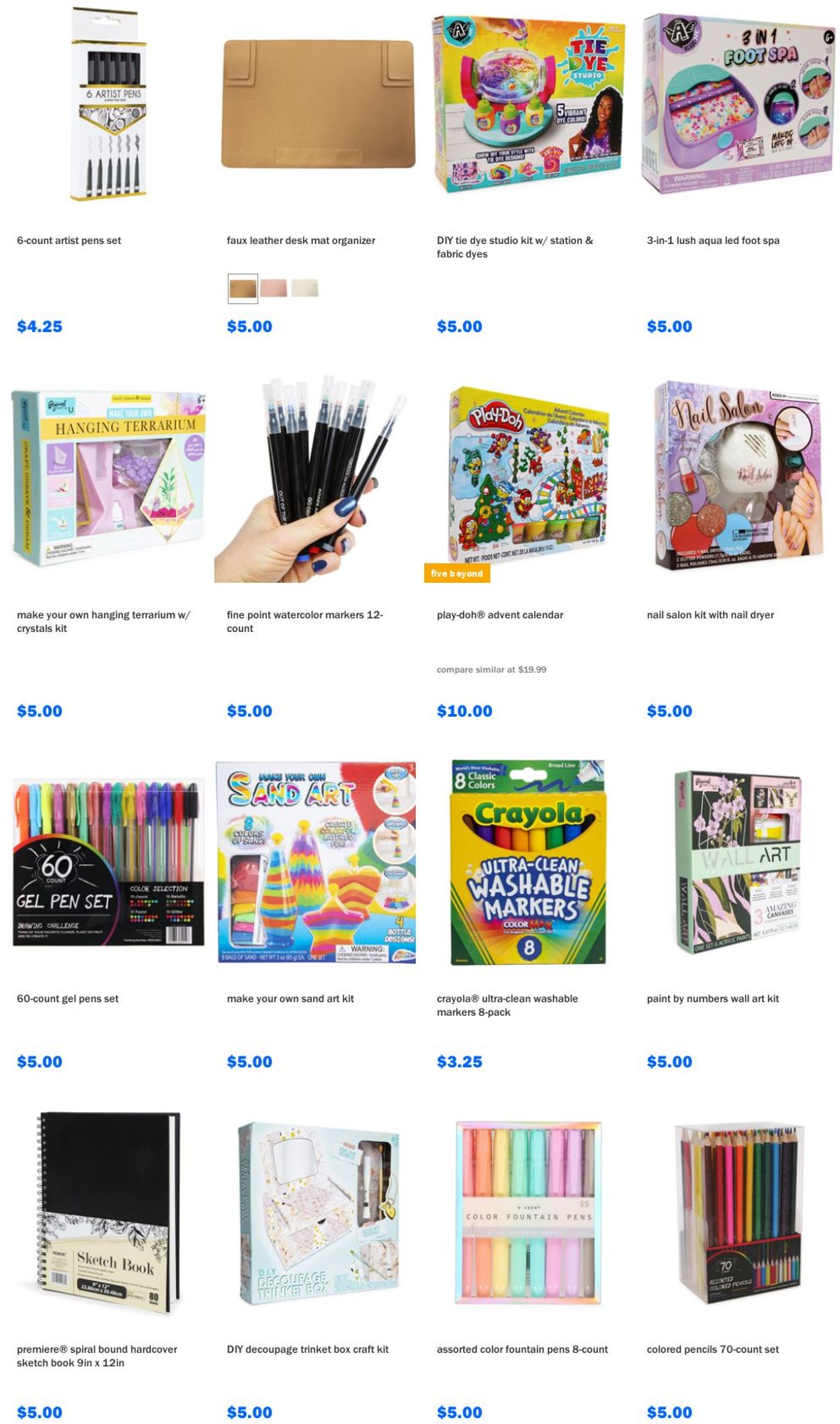 Catalogue Five Below from 04/20/2022