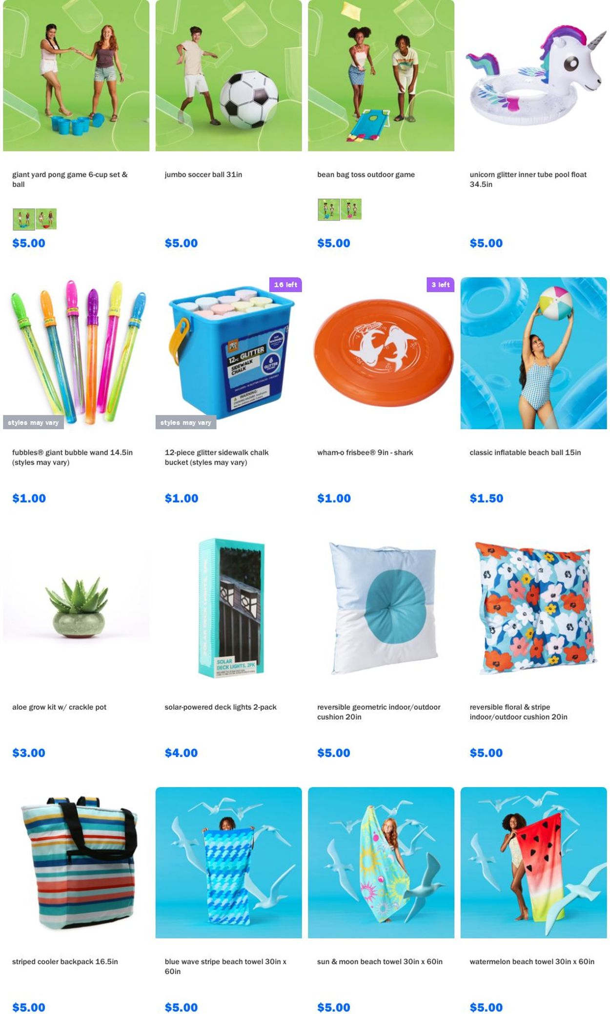 Catalogue Five Below from 05/18/2022