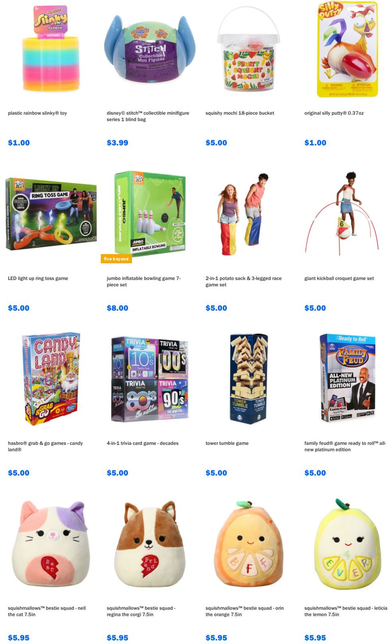 Catalogue Five Below from 05/25/2022