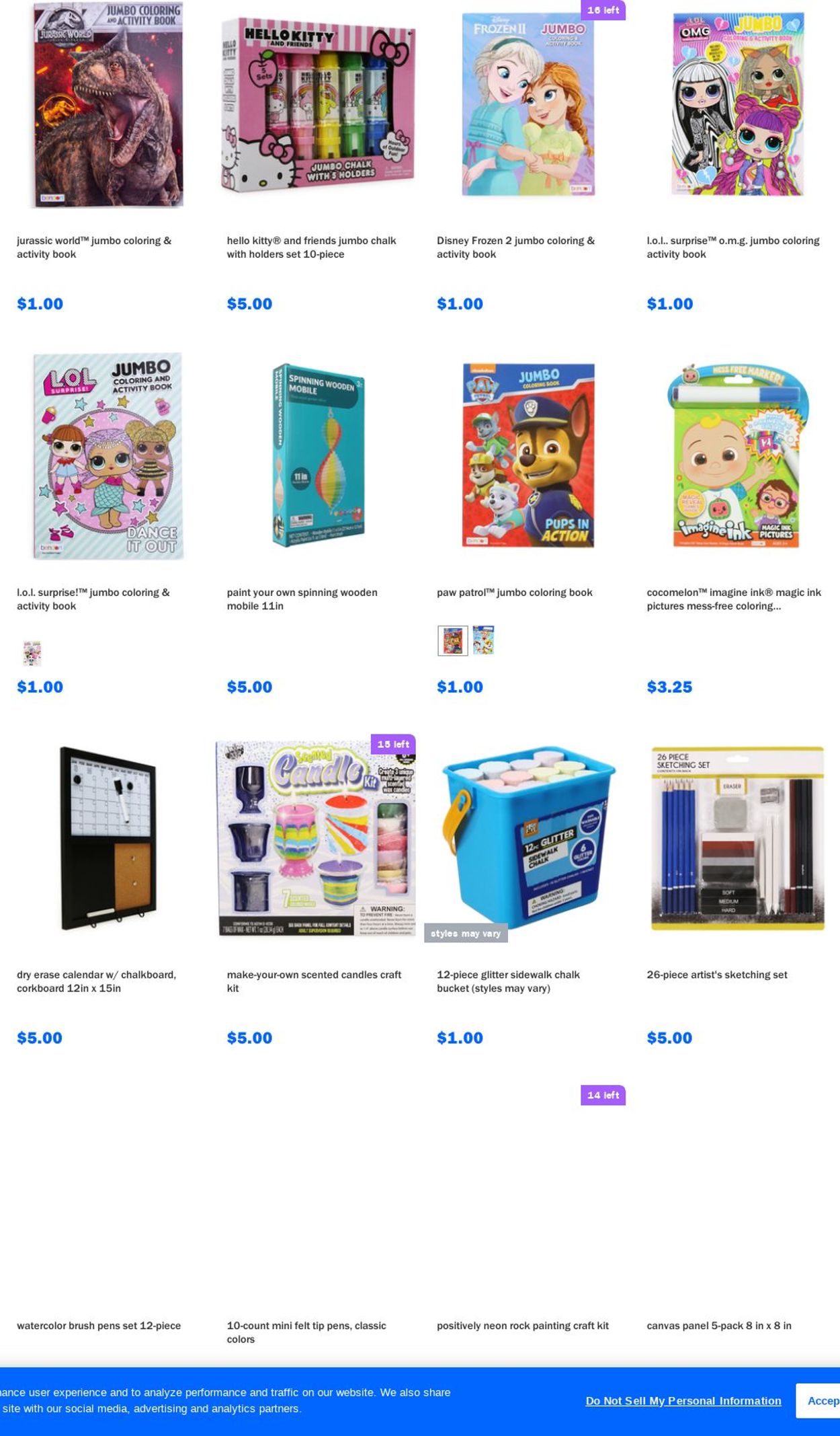 Catalogue Five Below from 06/22/2022
