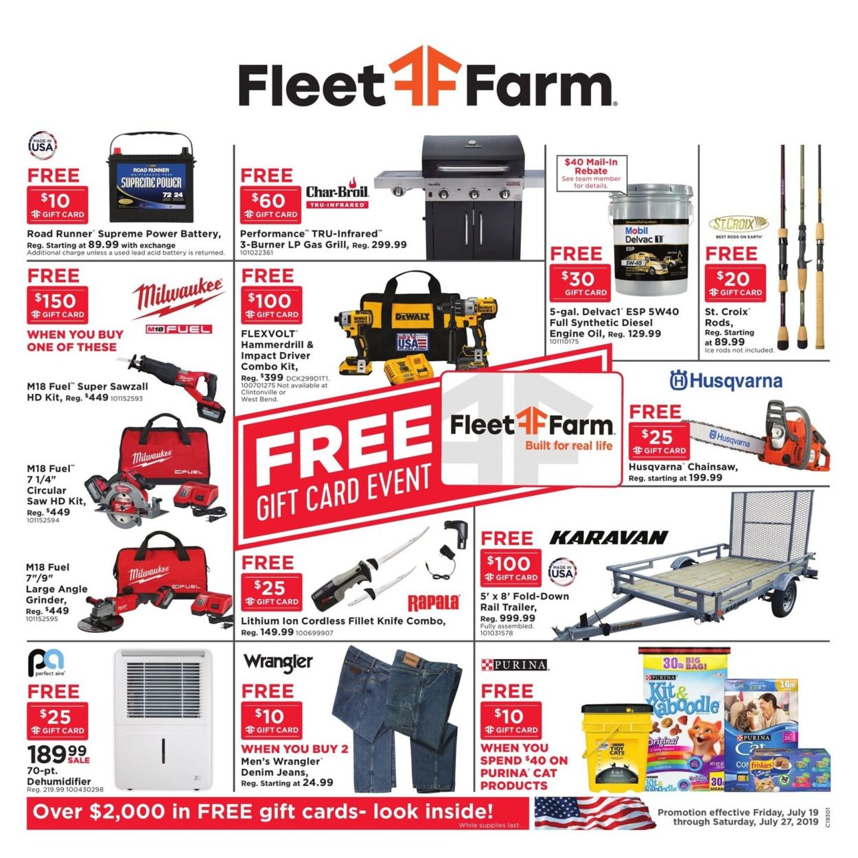 Catalogue Fleet Farm from 07/19/2019